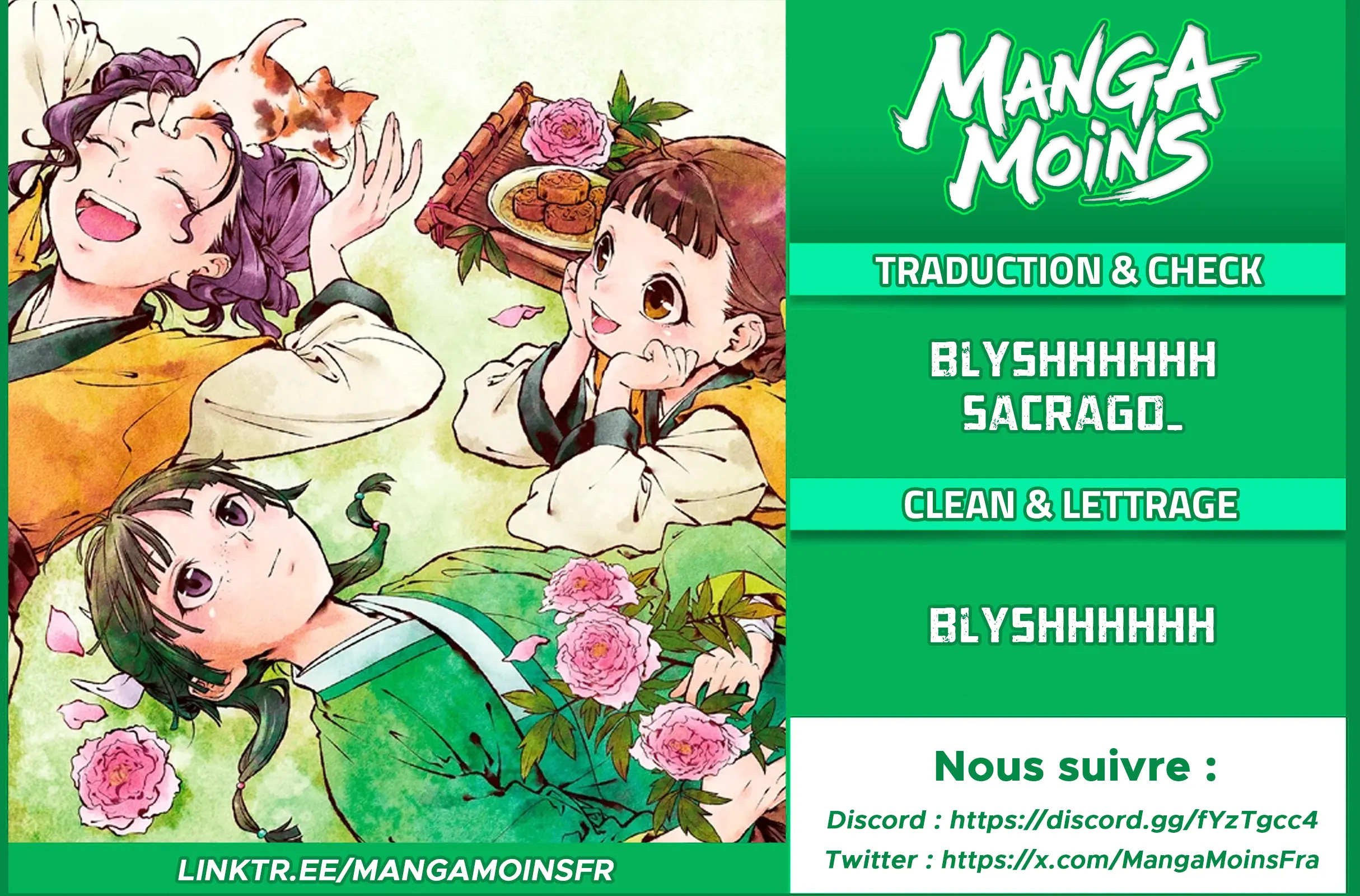 Read Les Carnets de l'Apothicaire FR Manga Online