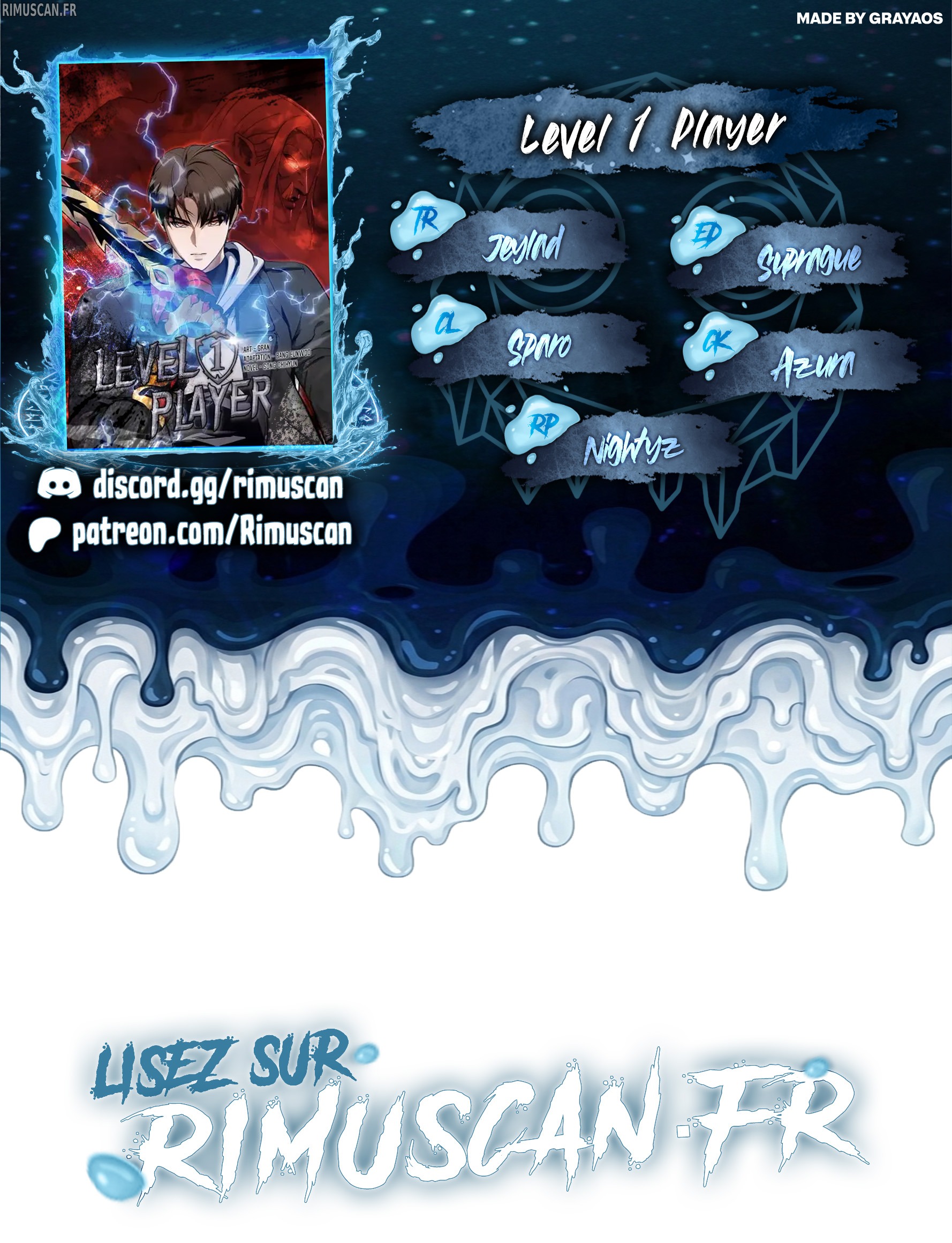 Read Level 1 Player FR Manga Online