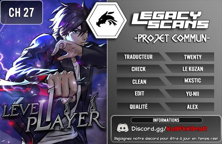 Read Level 1 Player FR Manga Online