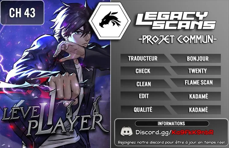 Read Level 1 Player FR Manga Online