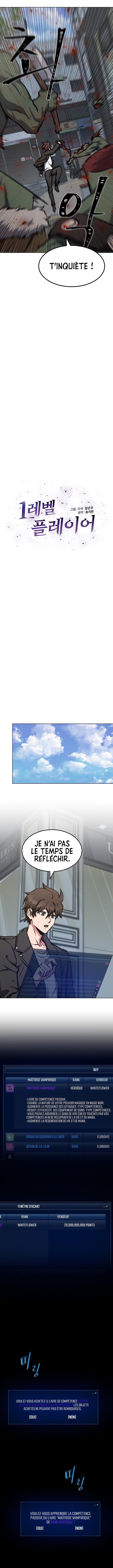 Read Level 1 Player FR Manga Online