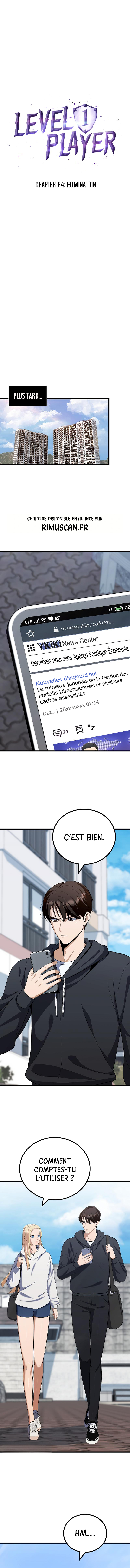 Read Level 1 Player FR Manga Online