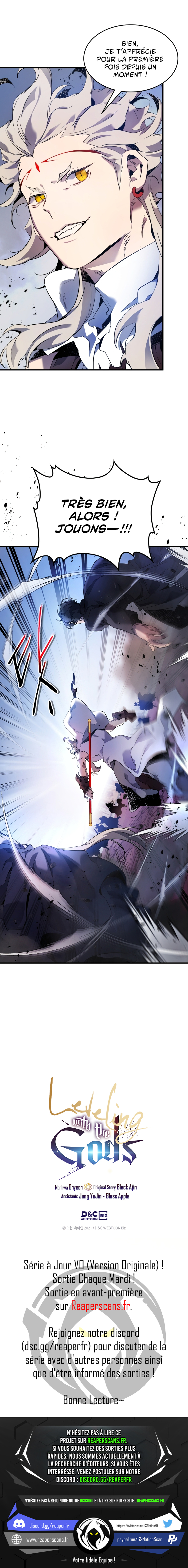 Read Leveling Up With the Gods FR Manga Online