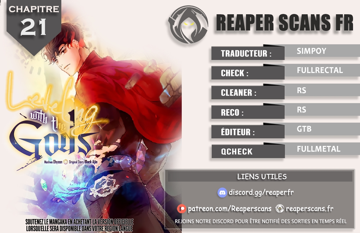 Read Leveling Up With the Gods FR Manga Online