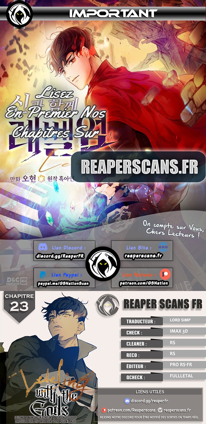 Read Leveling Up With the Gods FR Manga Online