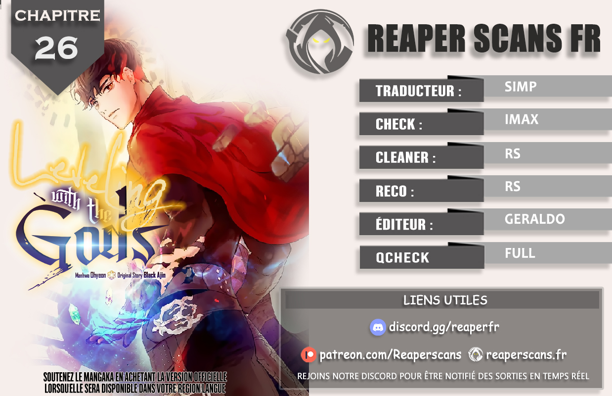 Read Leveling Up With the Gods FR Manga Online