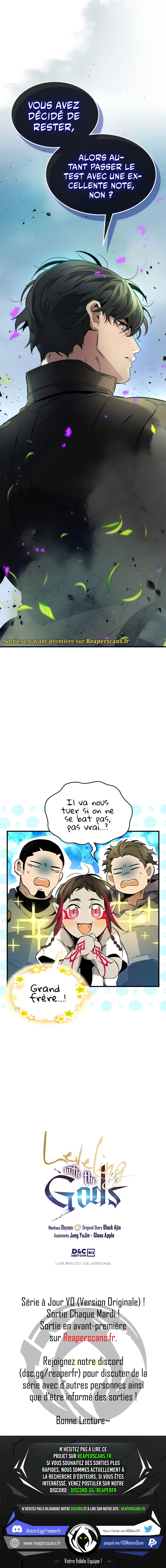 Read Leveling With The Gods FR Manga Online