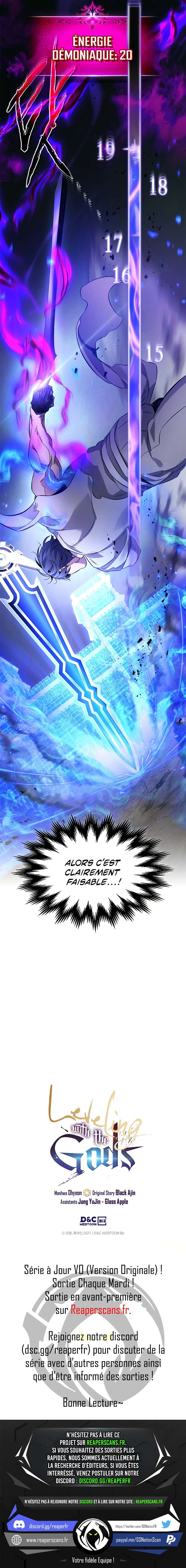 Read Leveling With The Gods FR Manga Online