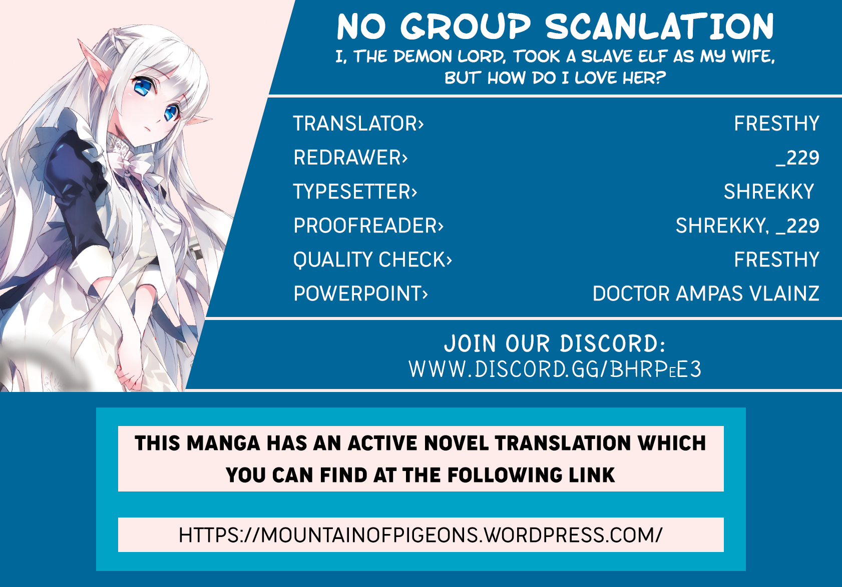 Read Maou no Ore ga Dorei Elf wo Yome ni Shitanda ga Dou Medereba Ii FR Manga Online