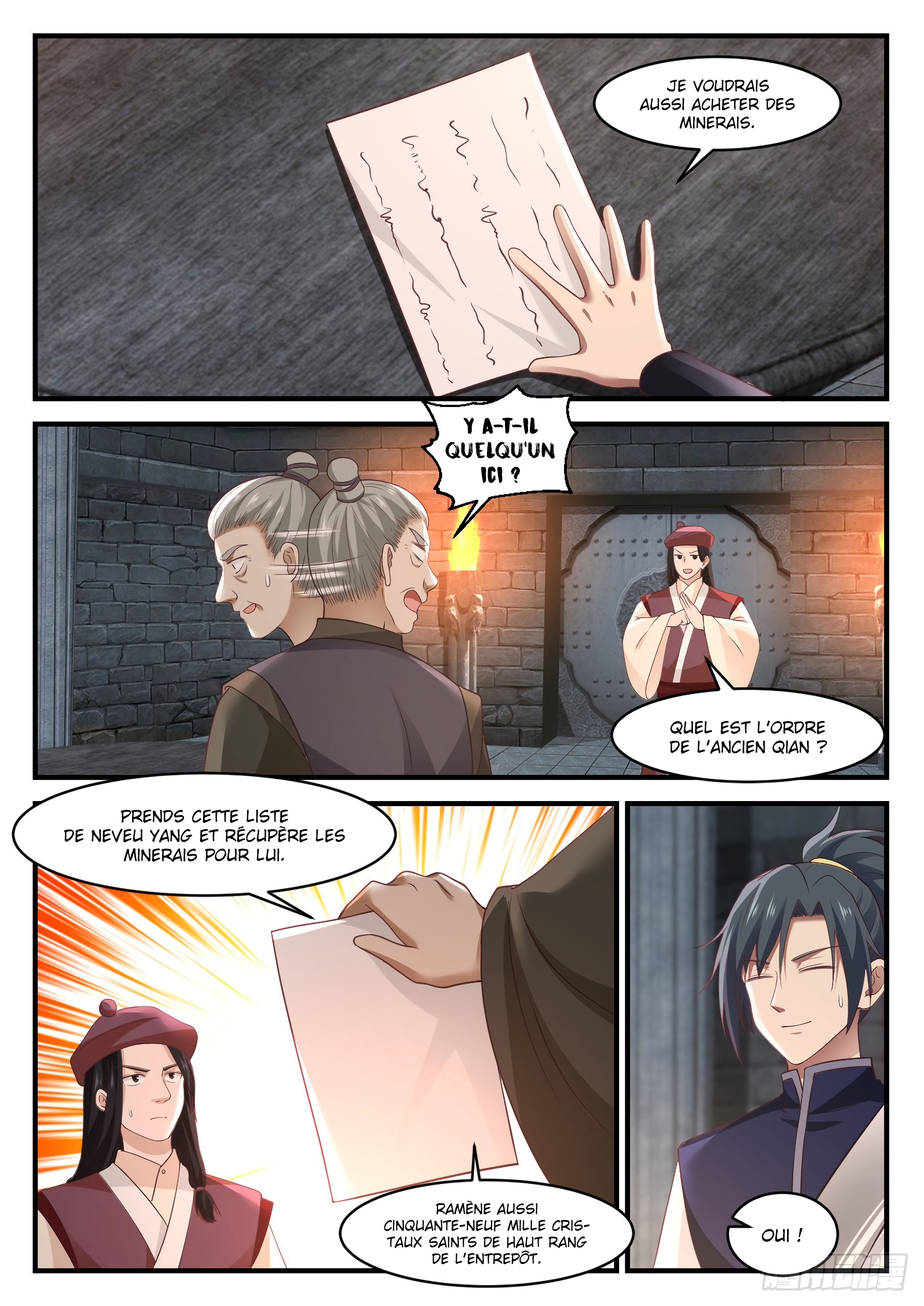 Read Martial Peak FR Manga Online