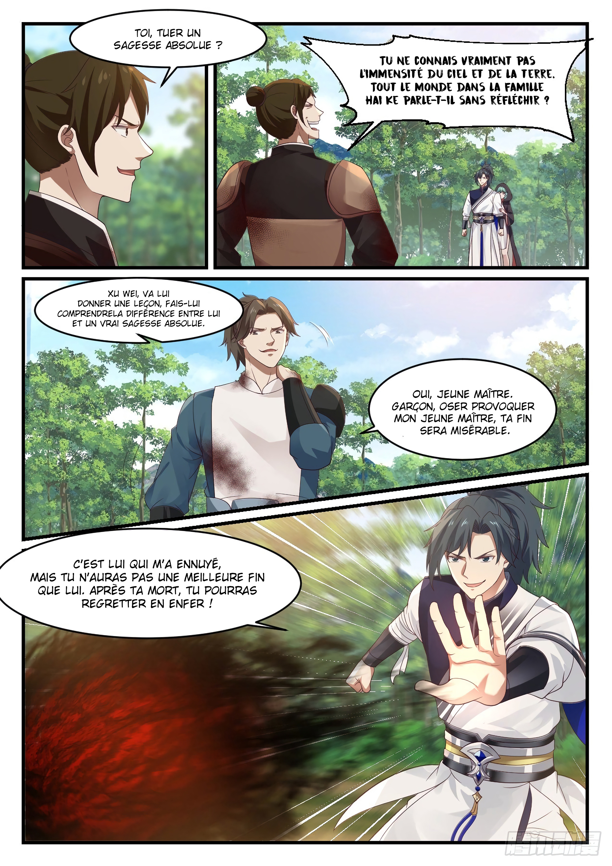 Read Martial Peak FR Manga Online