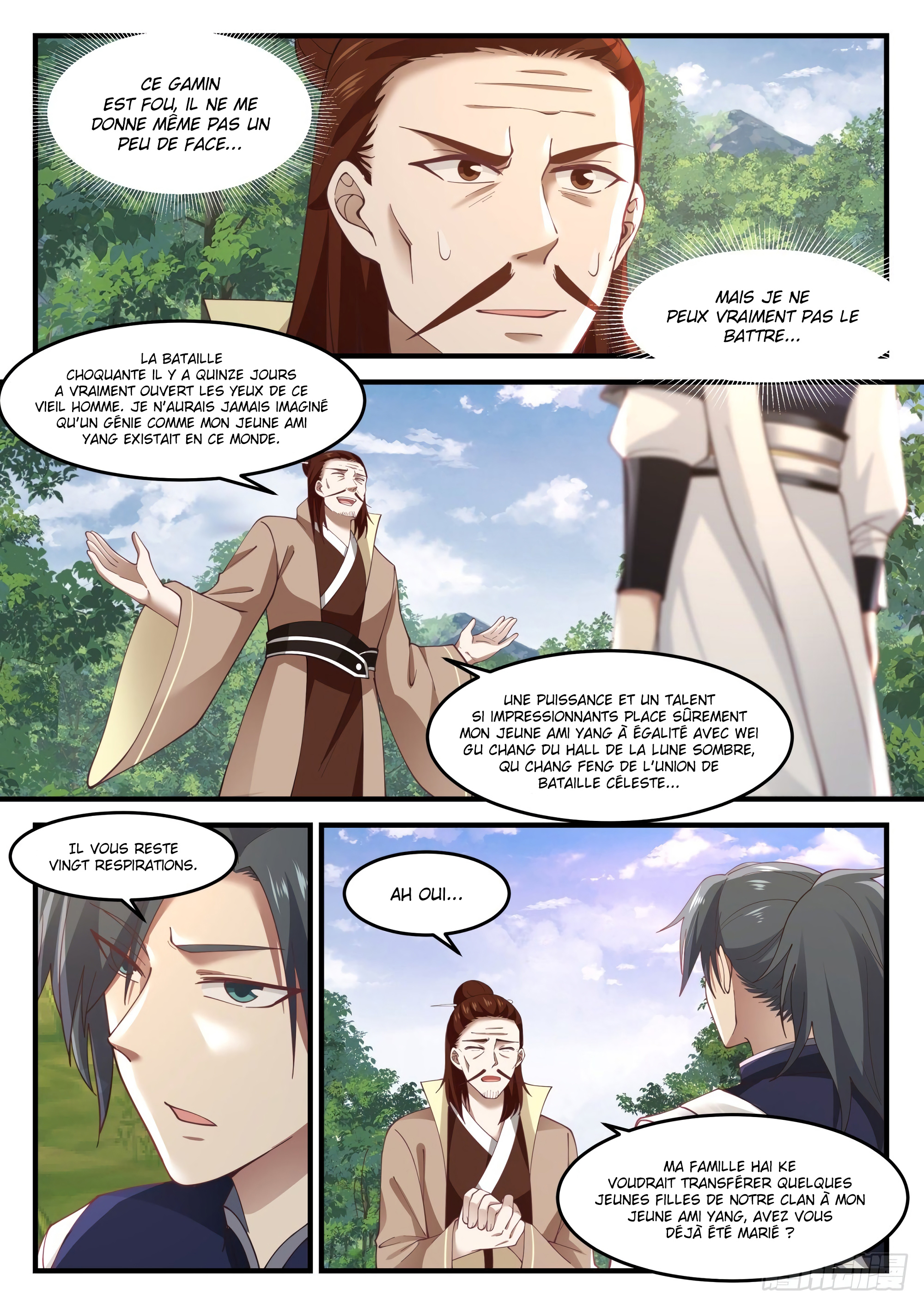 Read Martial Peak FR Manga Online