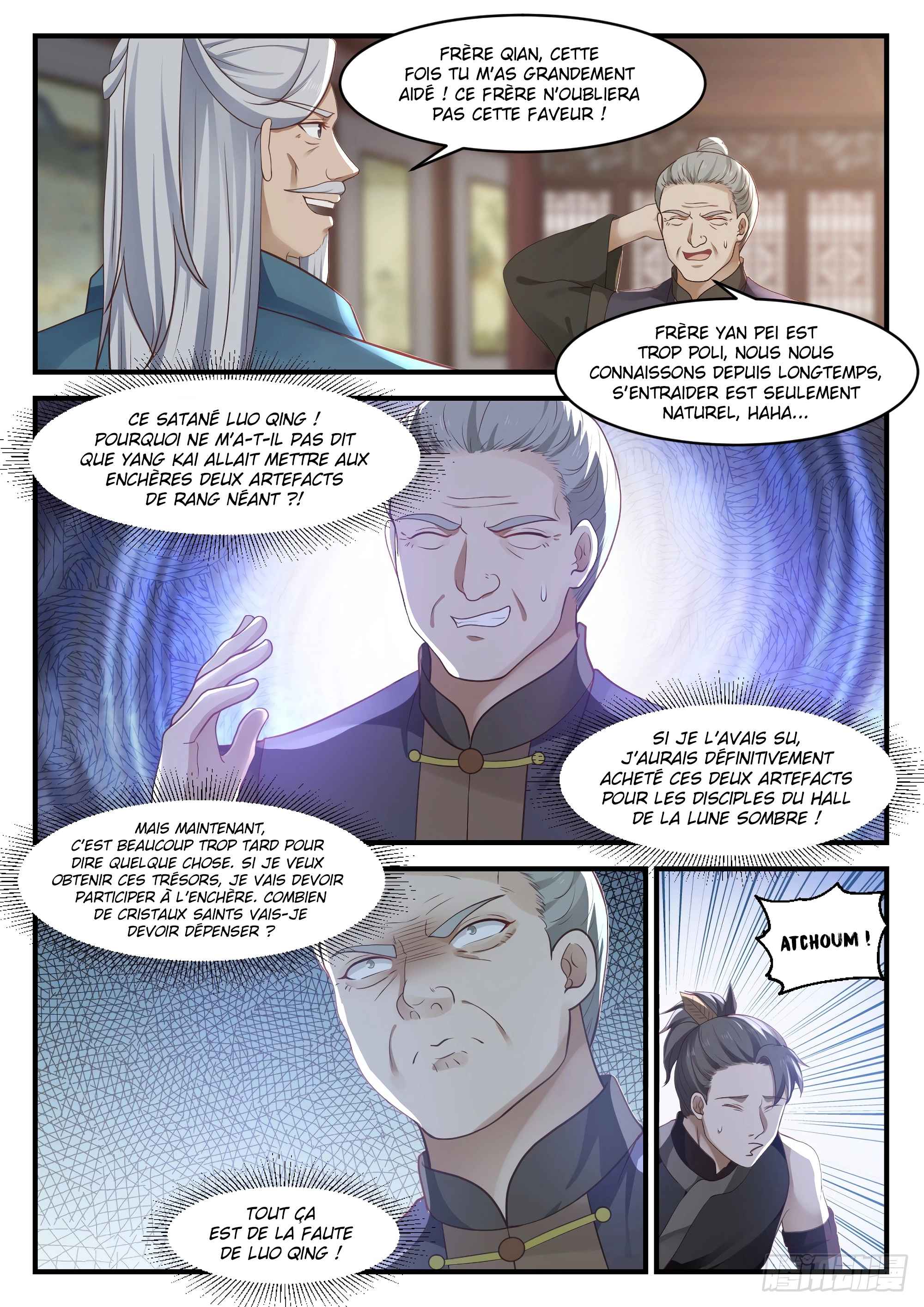 Read Martial Peak FR Manga Online