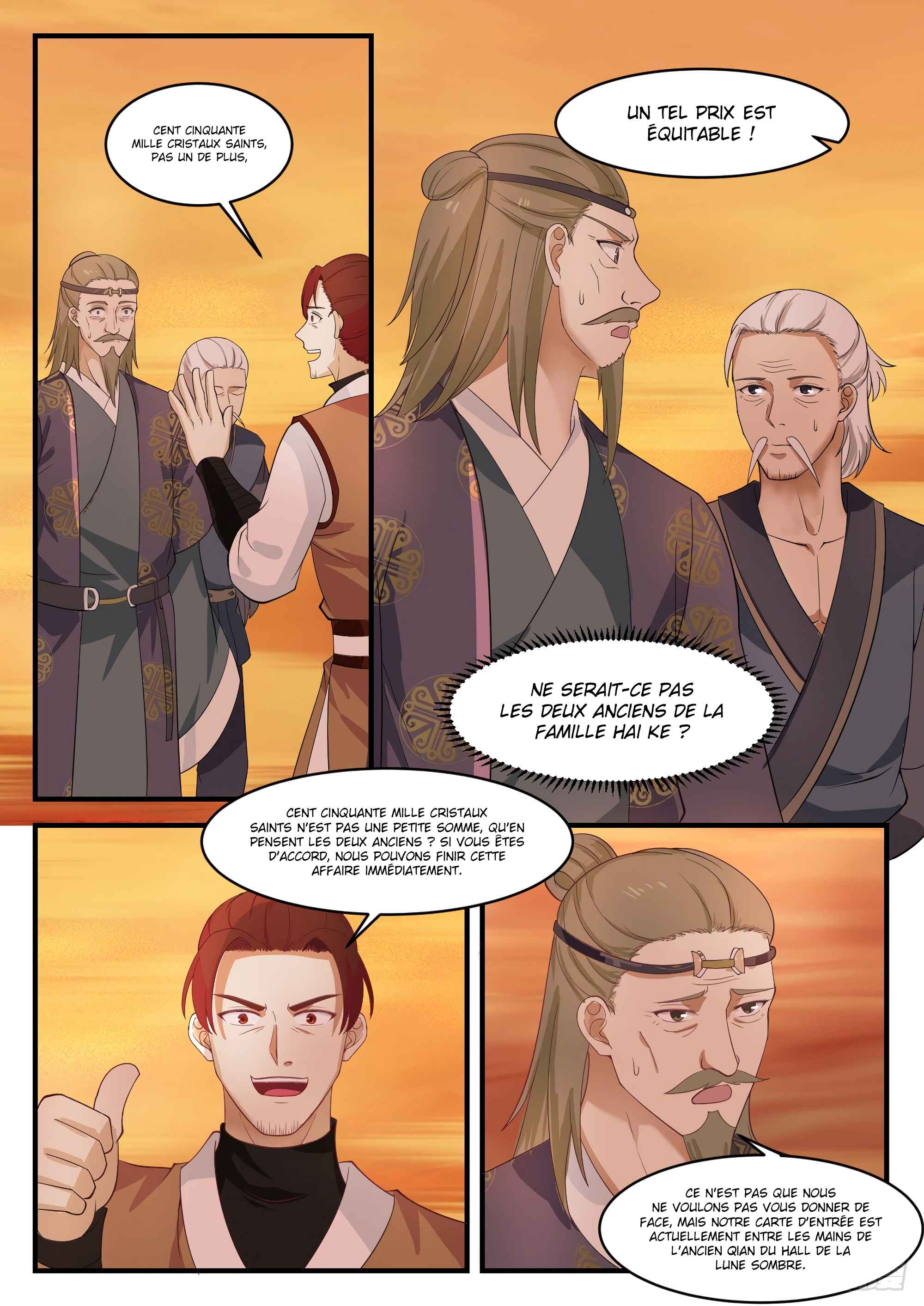 Read Martial Peak FR Manga Online