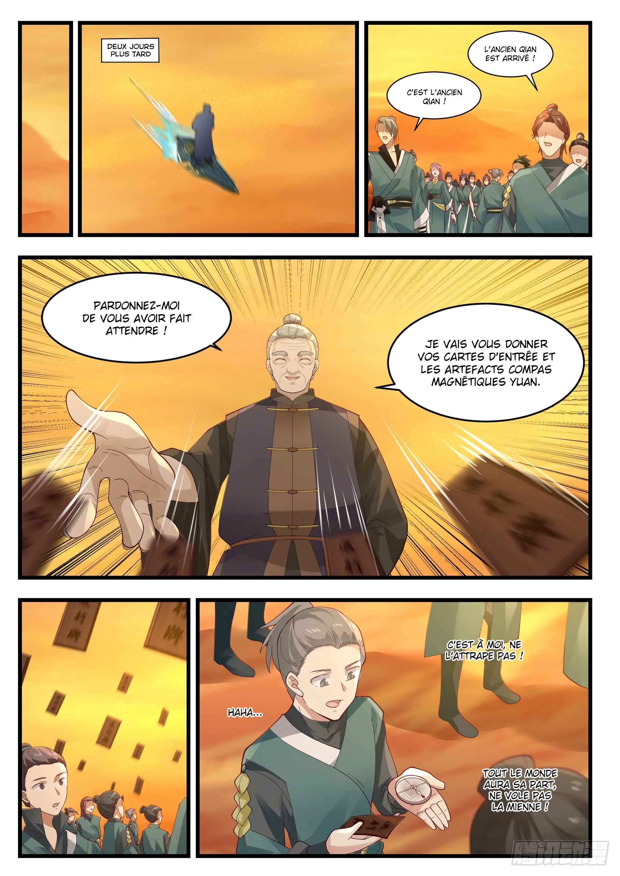 Read Martial Peak FR Manga Online