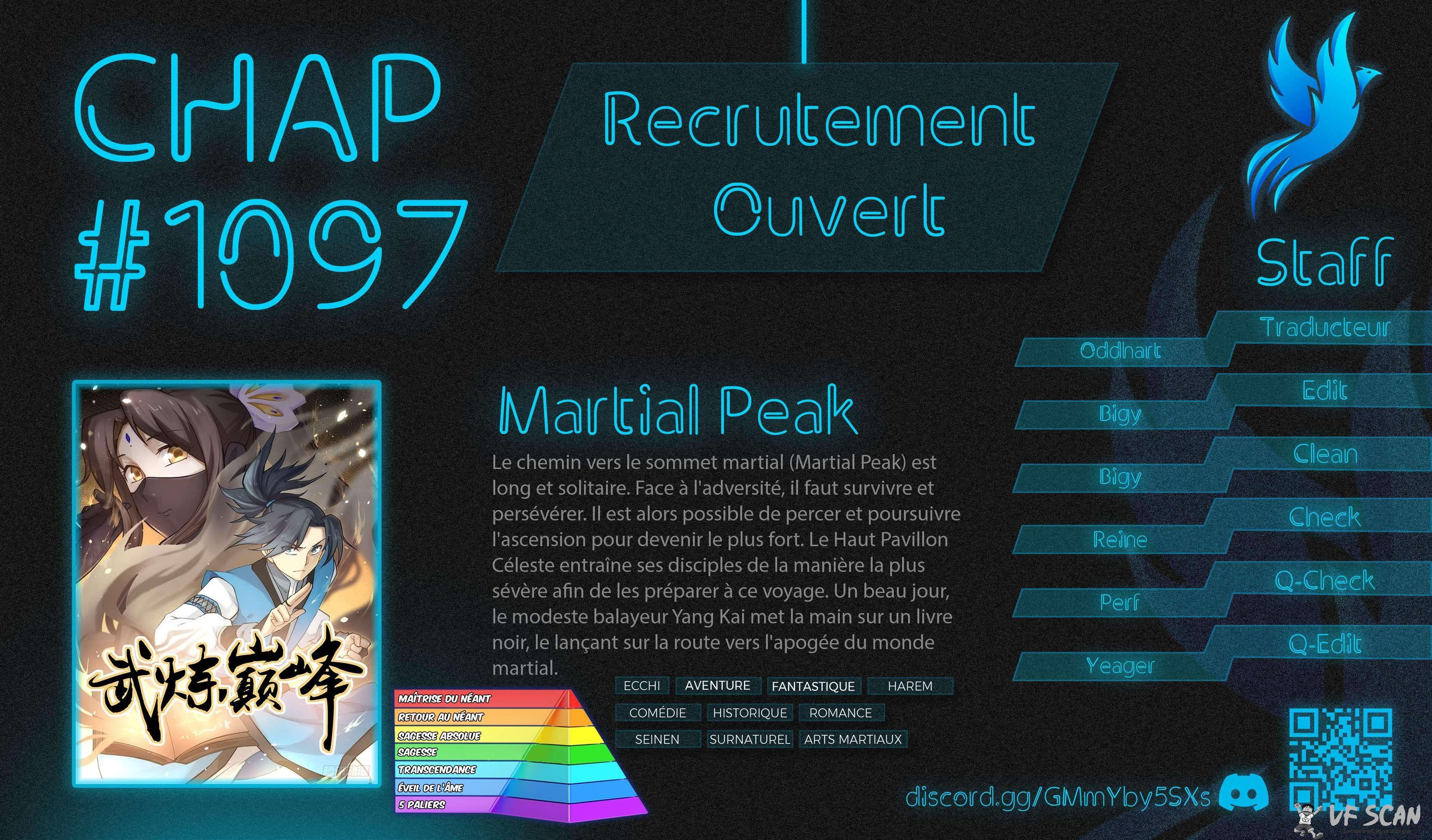 Read Martial Peak FR Manga Online