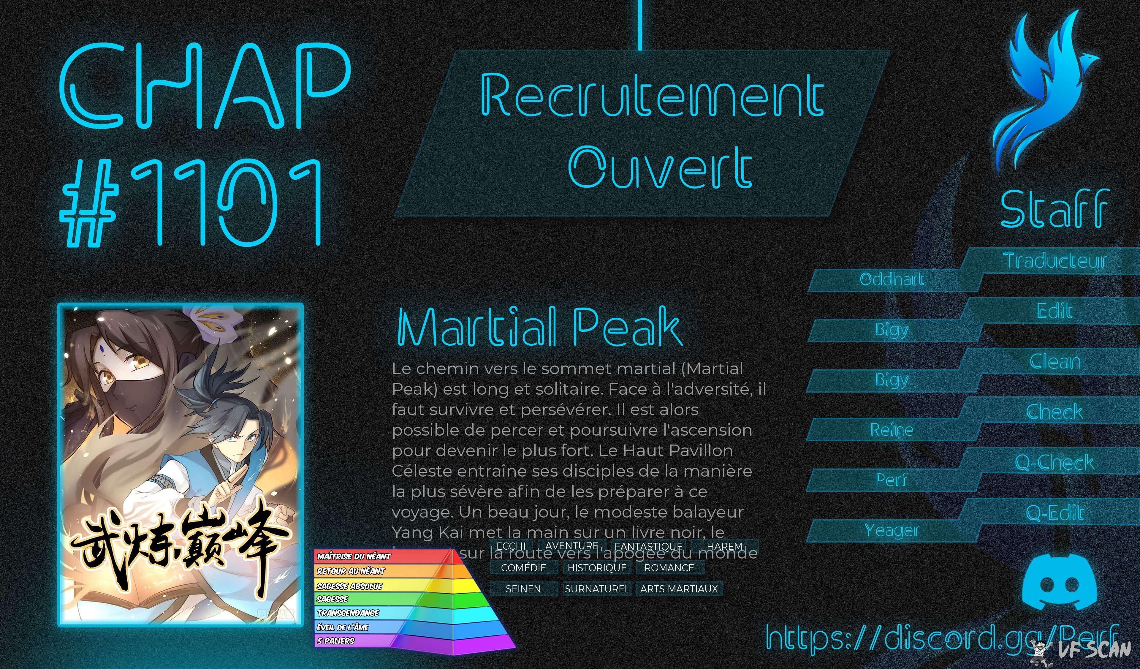 Read Martial Peak FR Manga Online