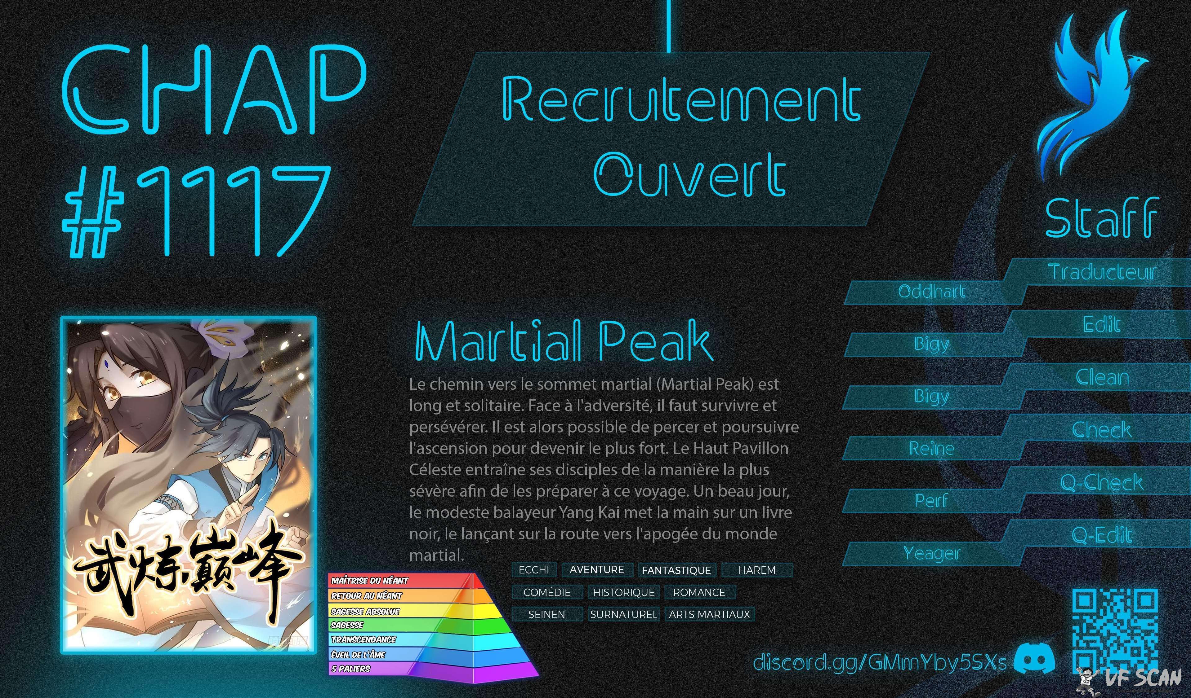 Read Martial Peak FR Manga Online