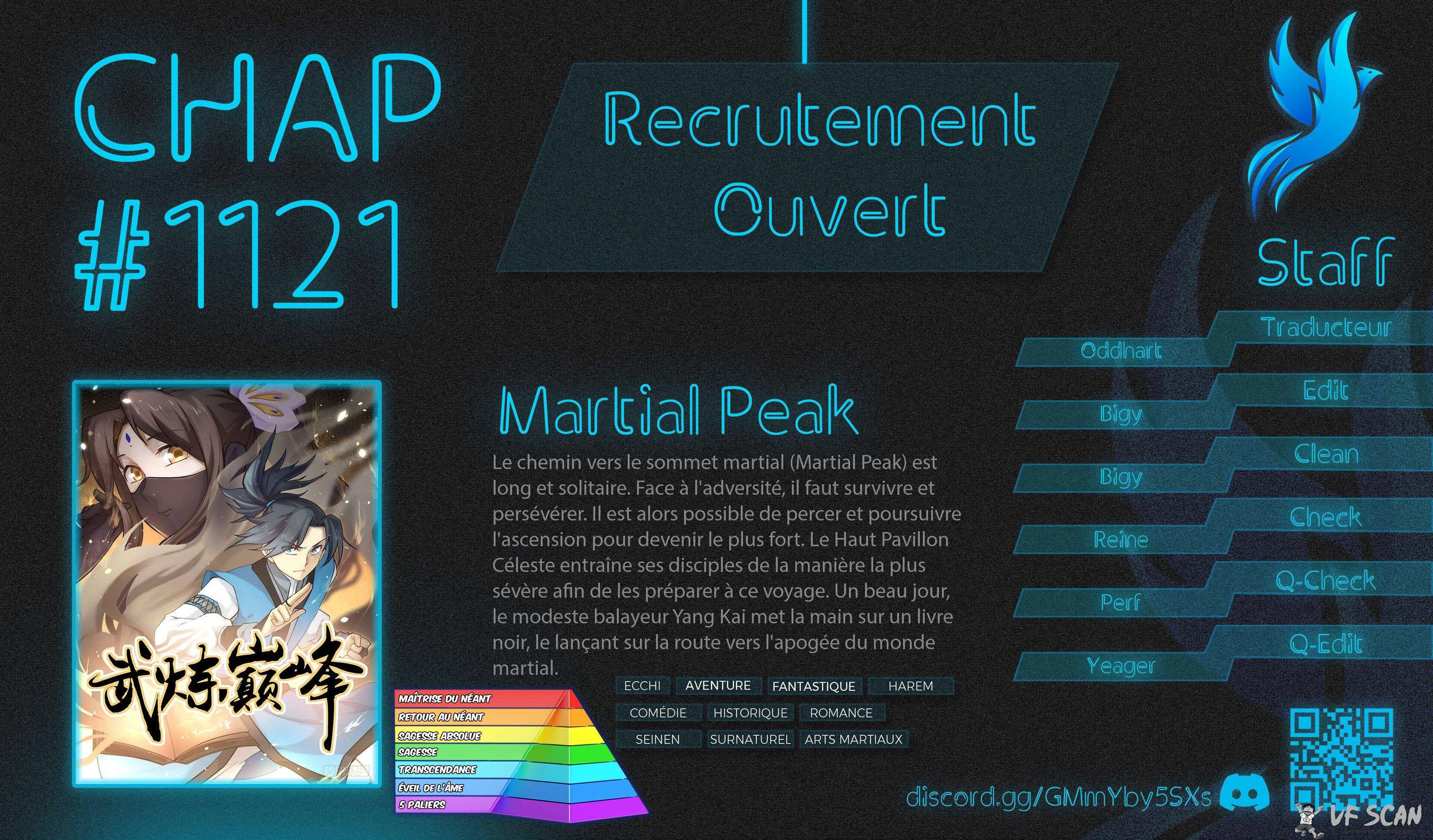 Read Martial Peak FR Manga Online