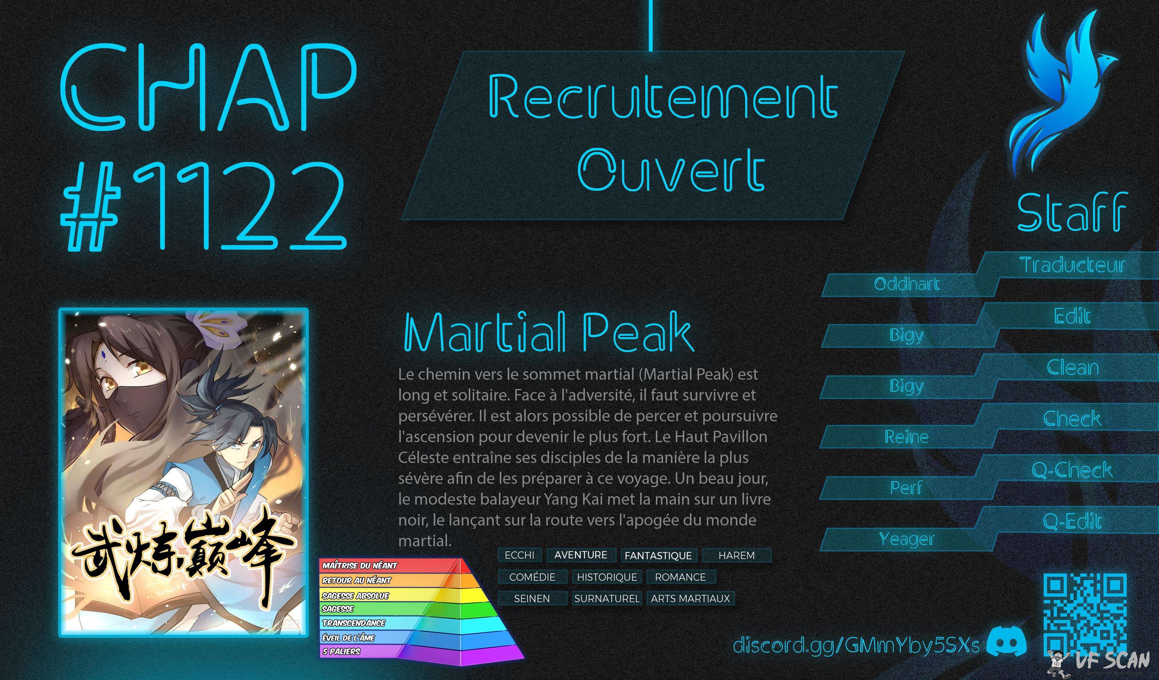 Read Martial Peak FR Manga Online