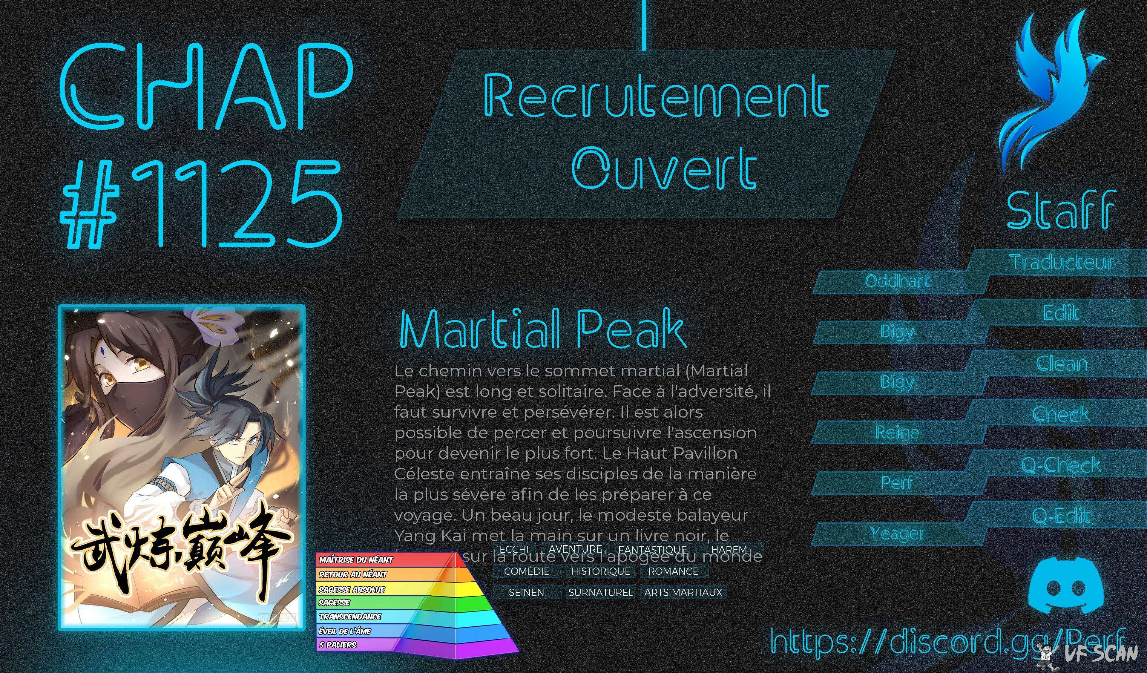 Read Martial Peak FR Manga Online