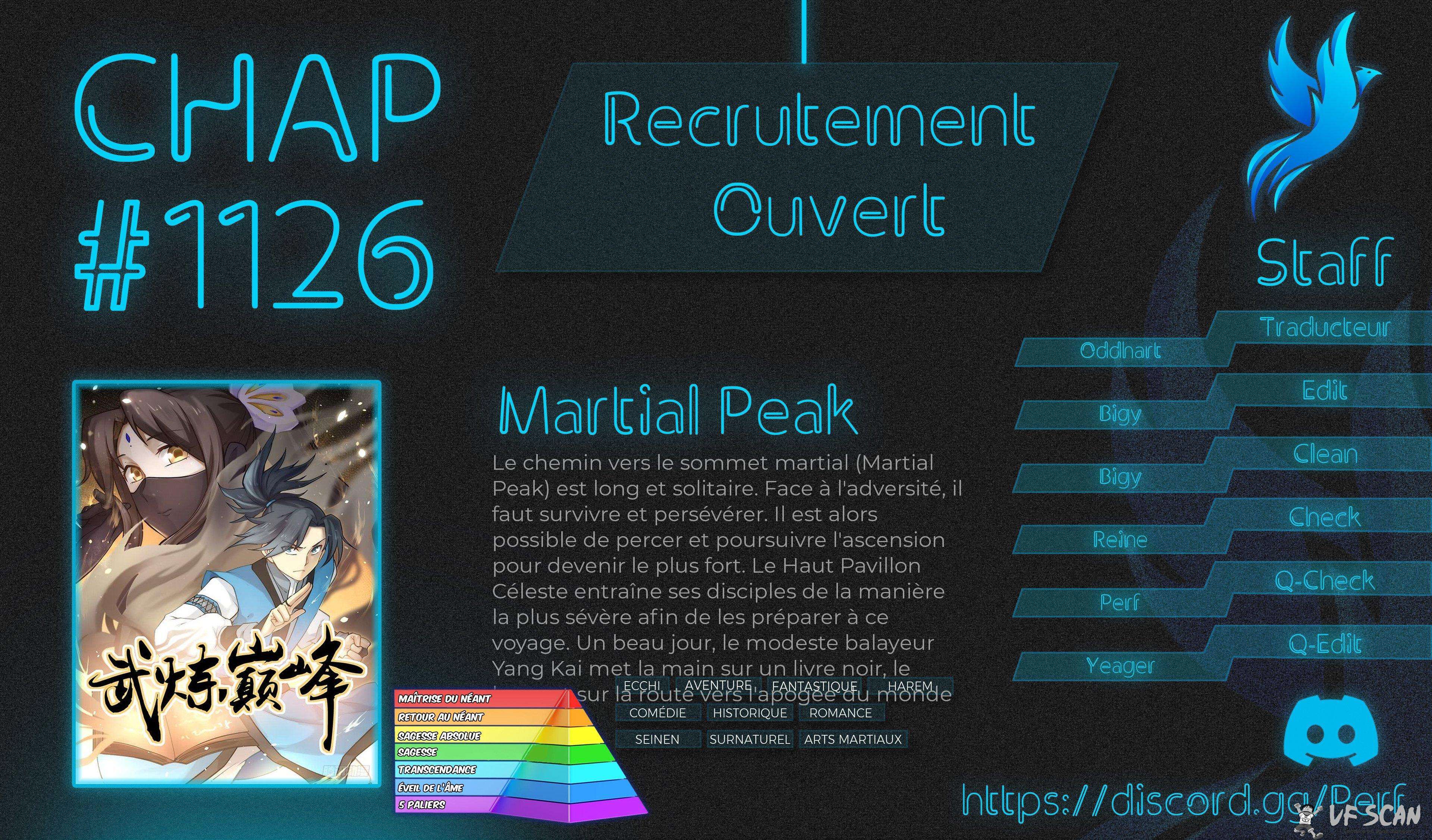 Read Martial Peak FR Manga Online
