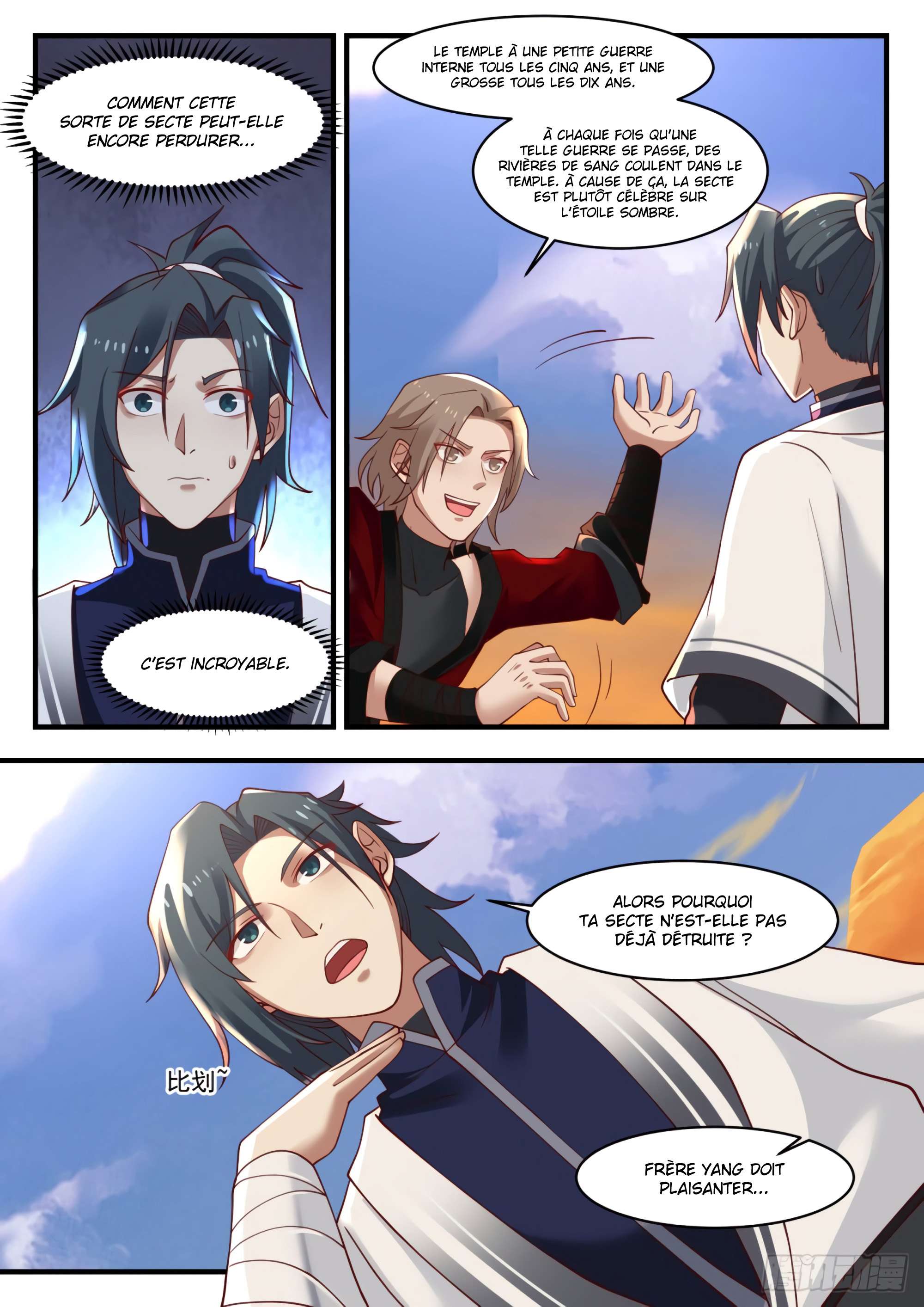 Read Martial Peak FR Manga Online