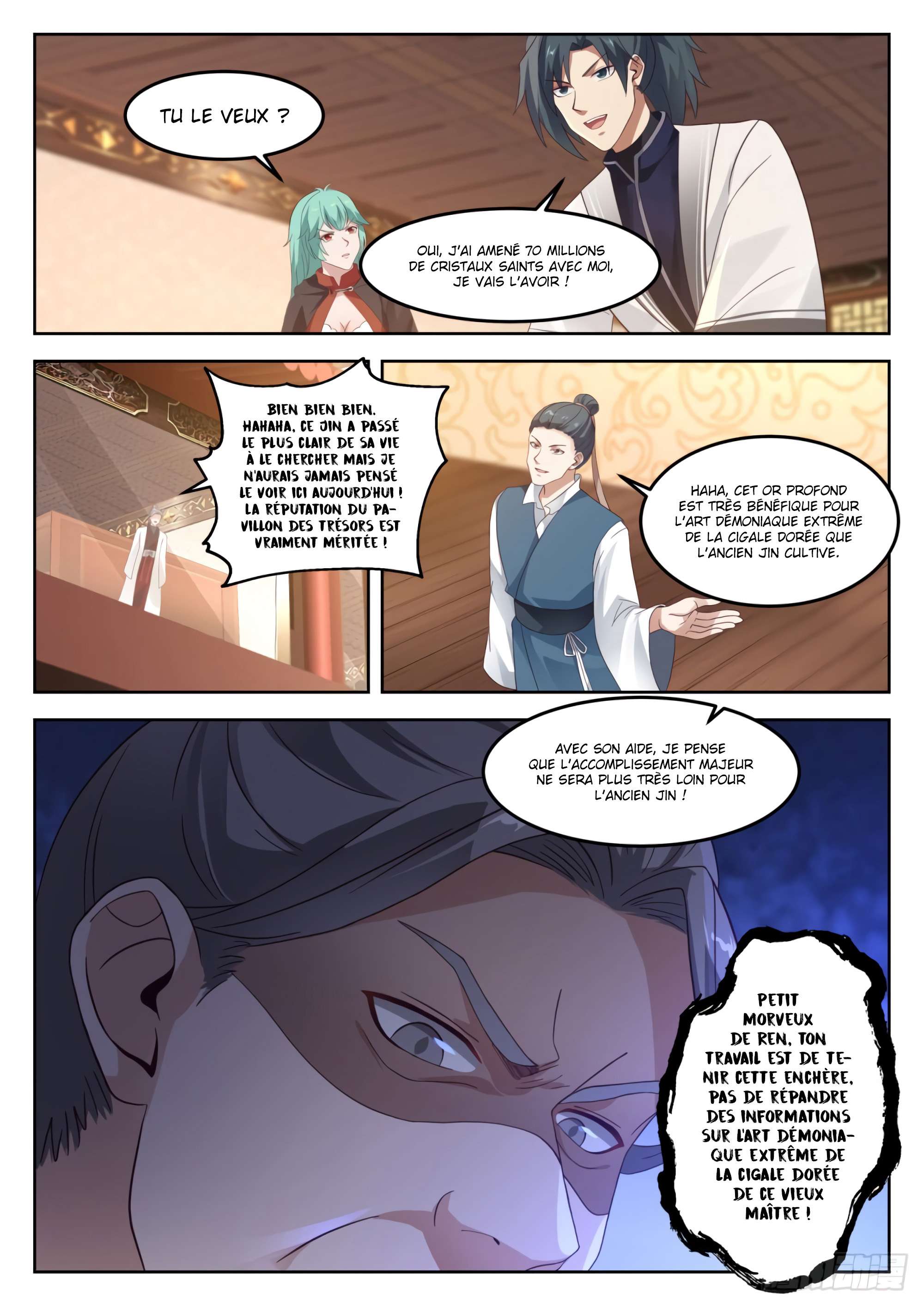 Read Martial Peak FR Manga Online