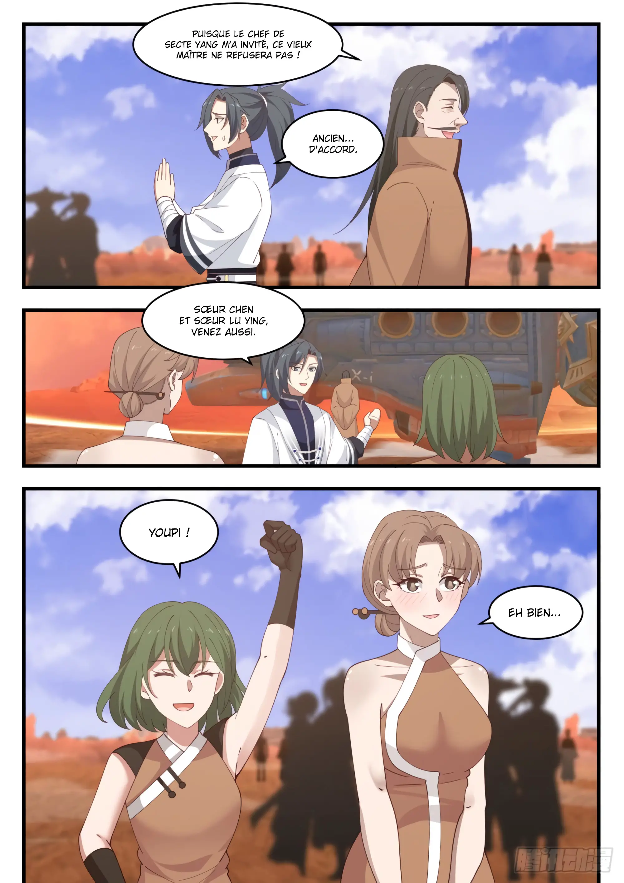 Read Martial Peak FR Manga Online