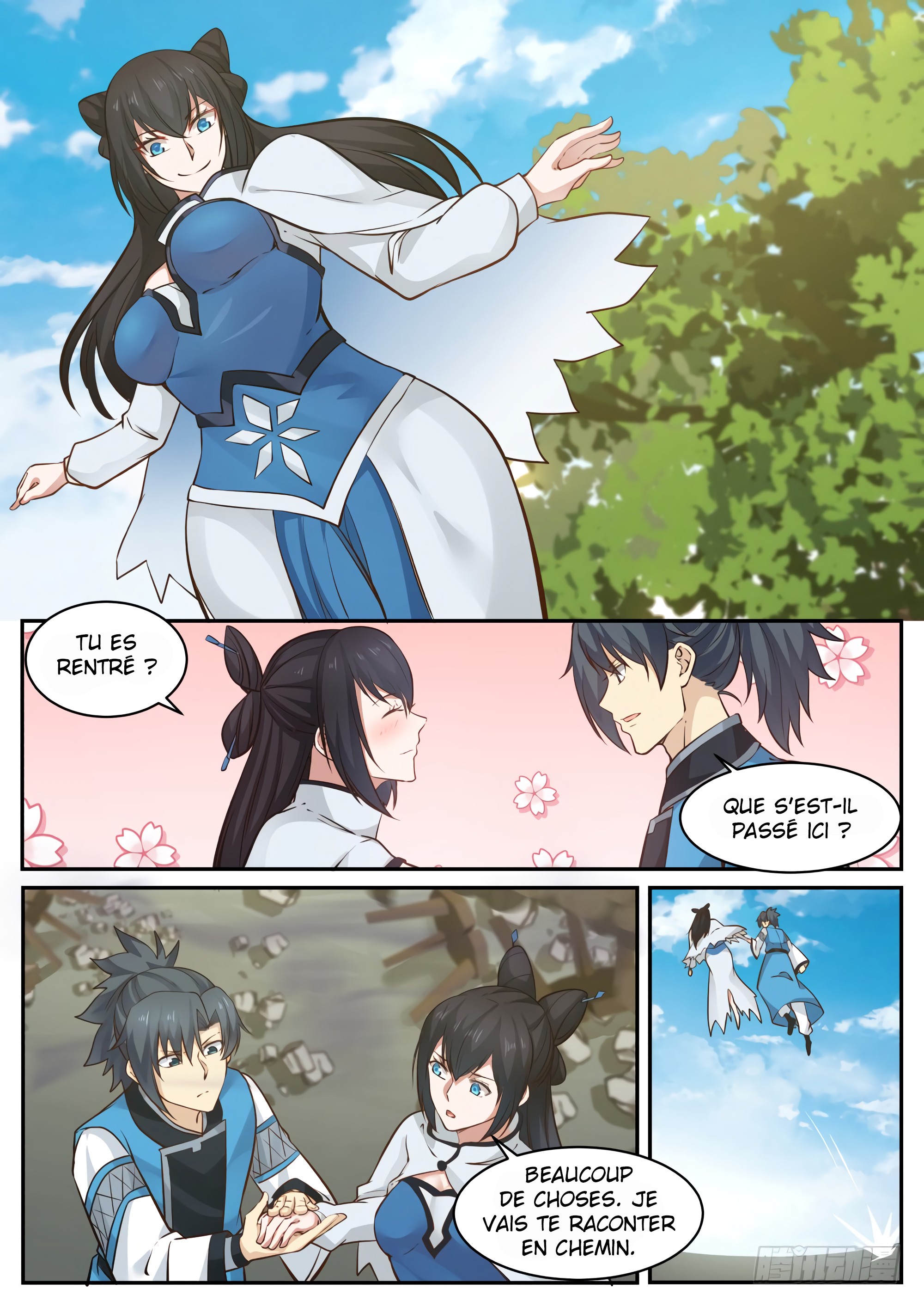 Read Martial Peak FR Manga Online