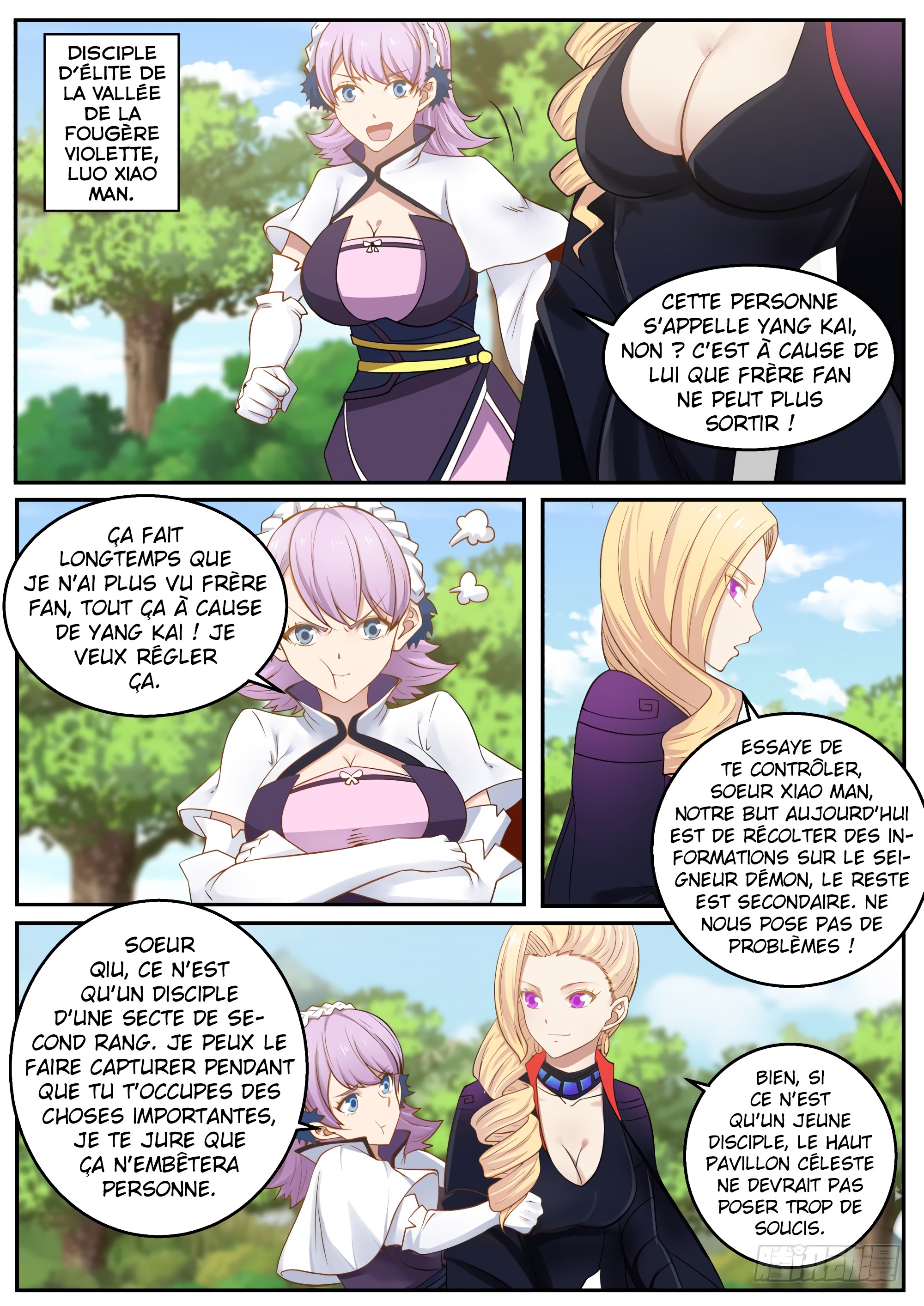 Read Martial Peak FR Manga Online