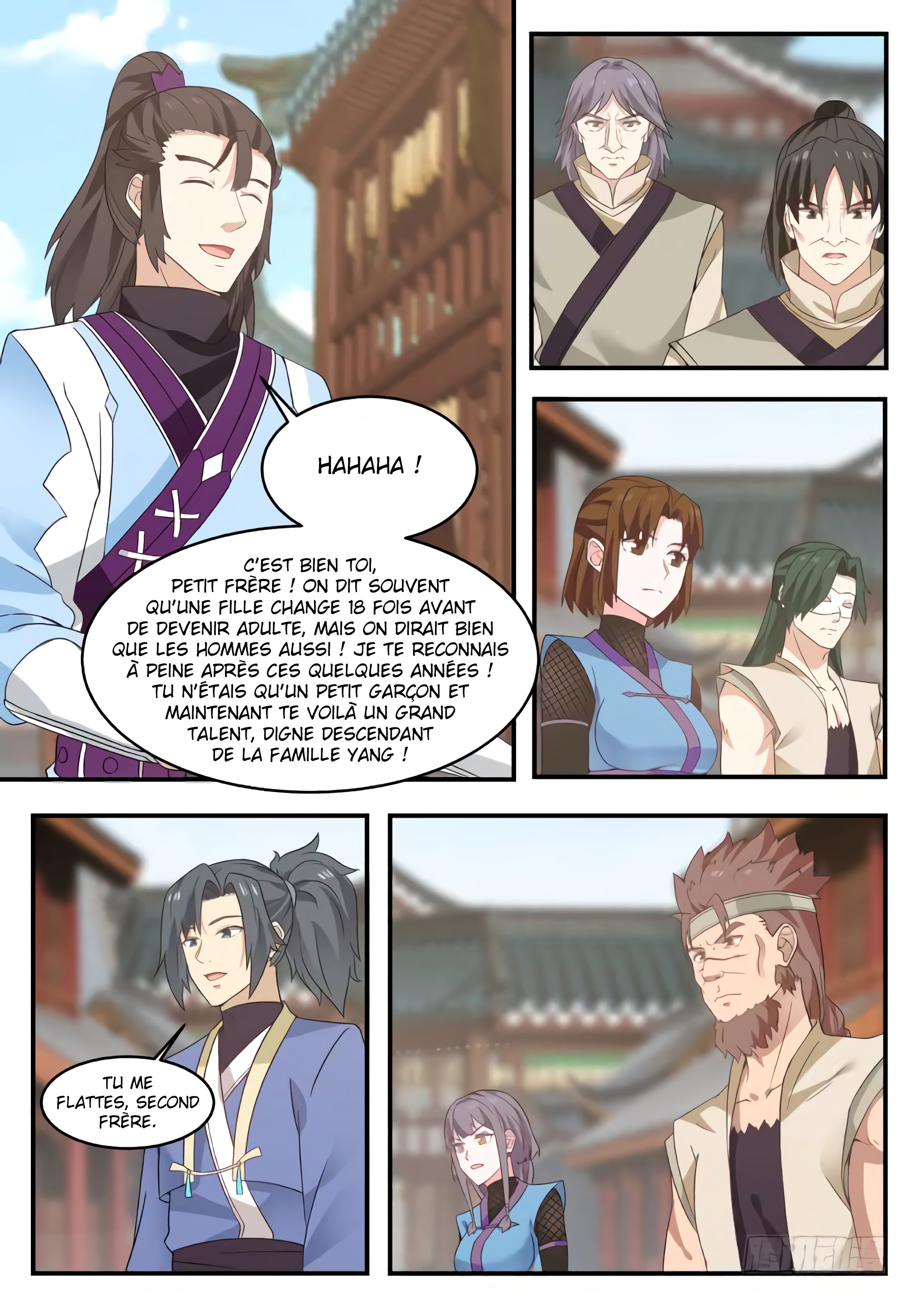 Read Martial Peak FR Manga Online