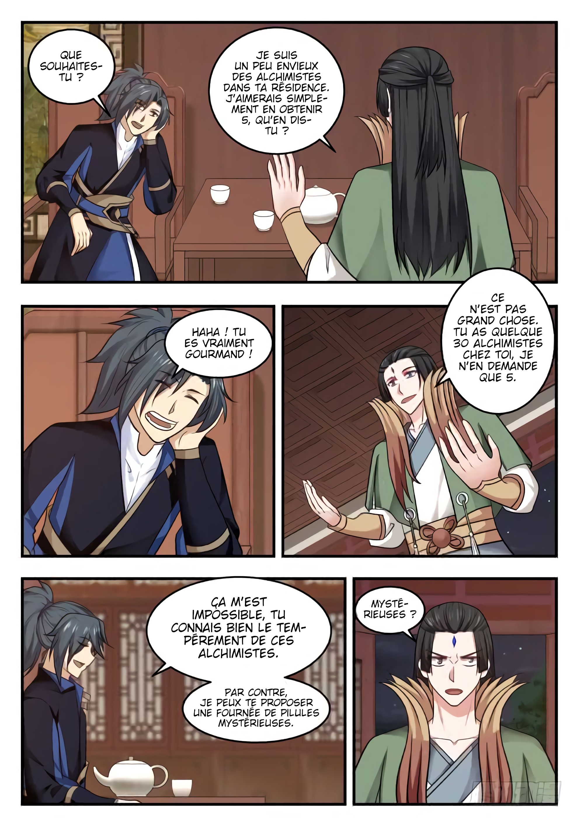 Read Martial Peak FR Manga Online