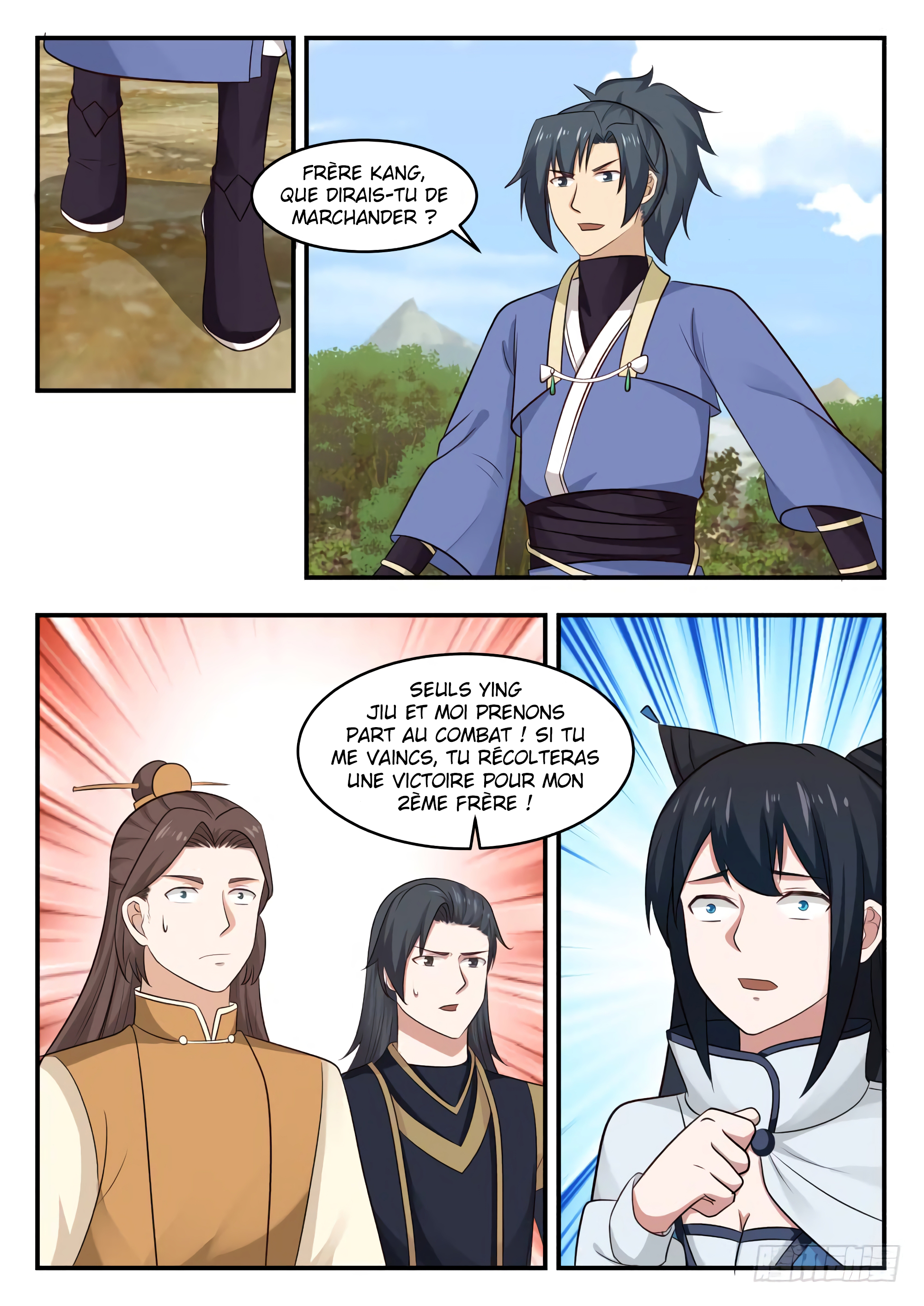 Read Martial Peak FR Manga Online