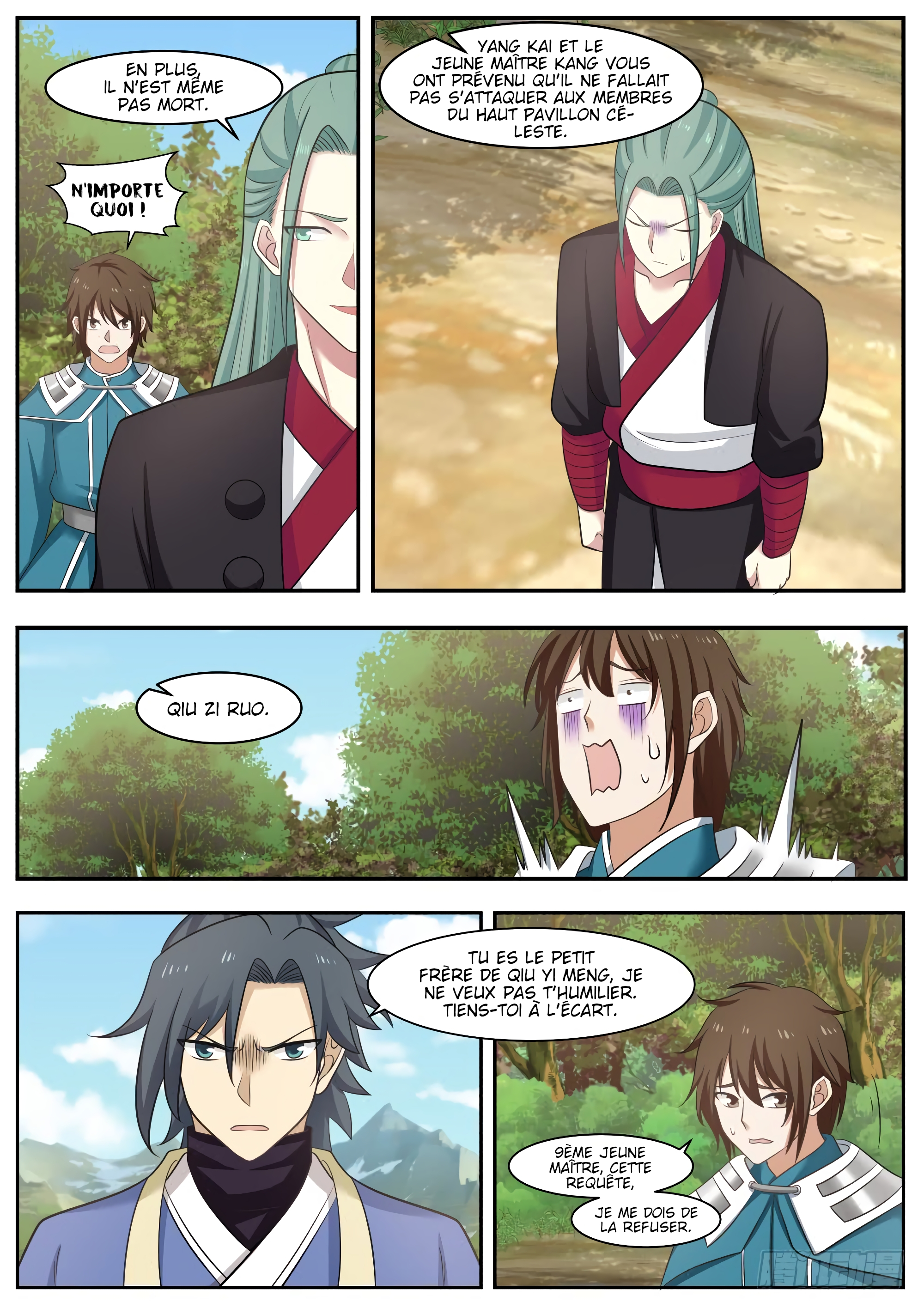 Read Martial Peak FR Manga Online
