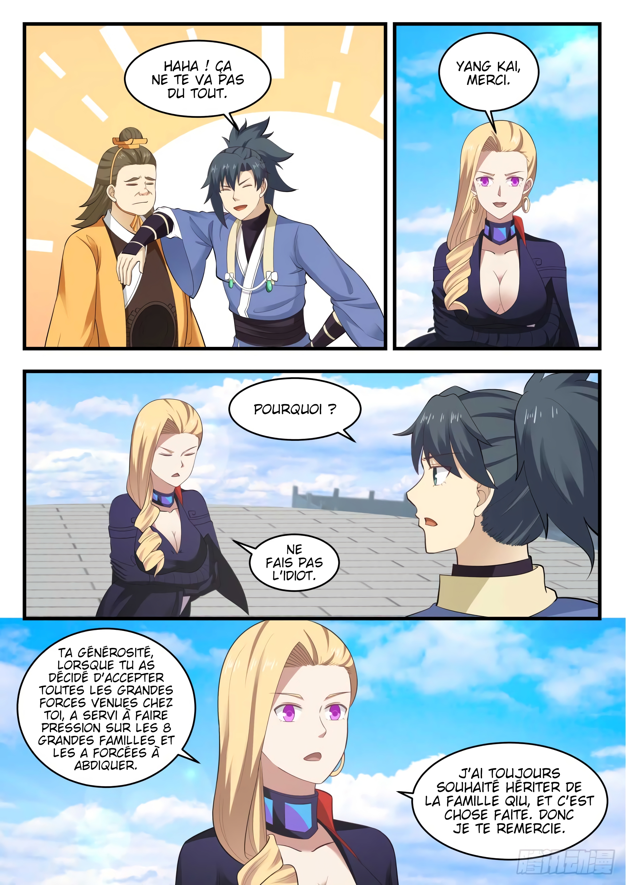 Read Martial Peak FR Manga Online