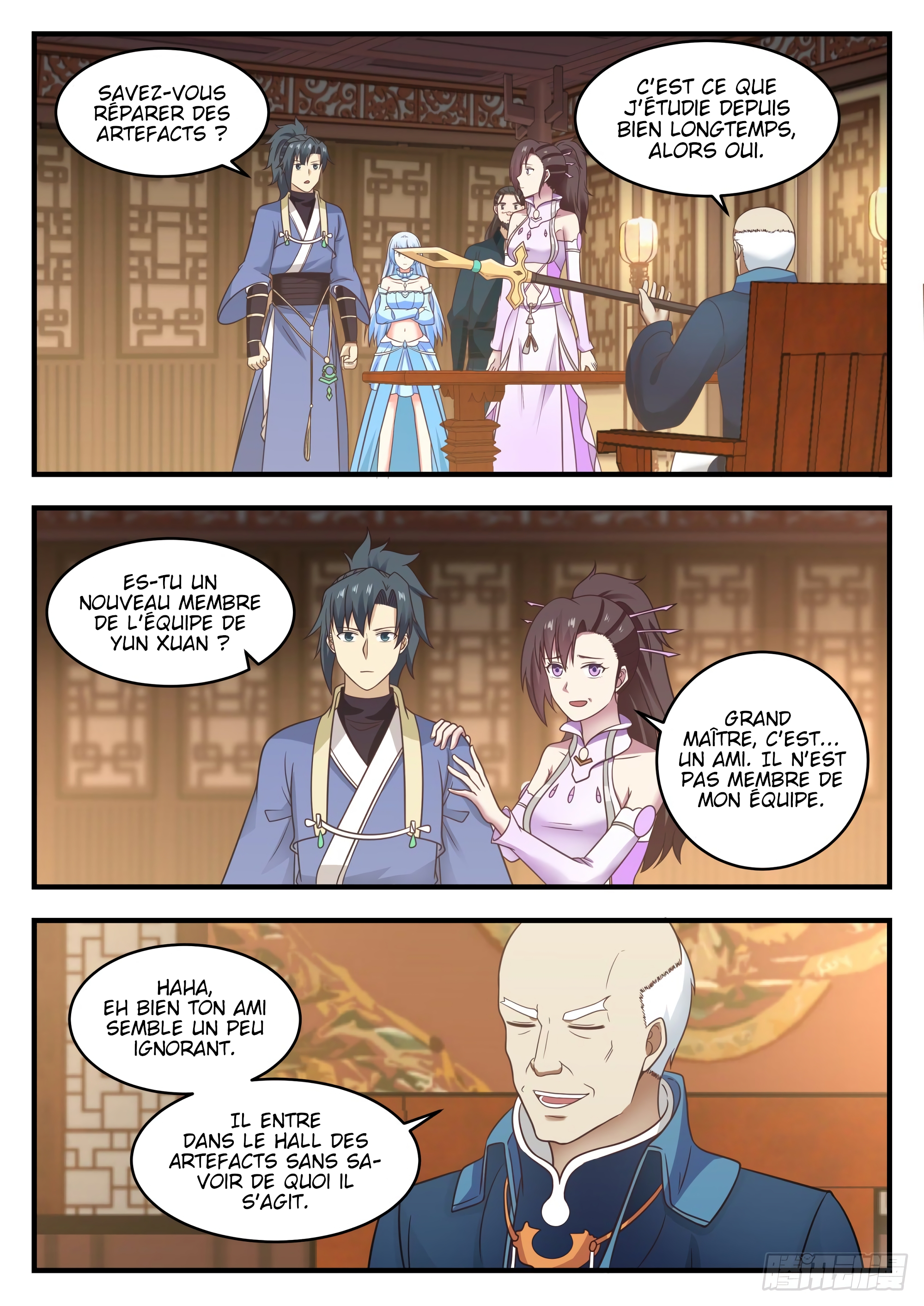 Read Martial Peak FR Manga Online
