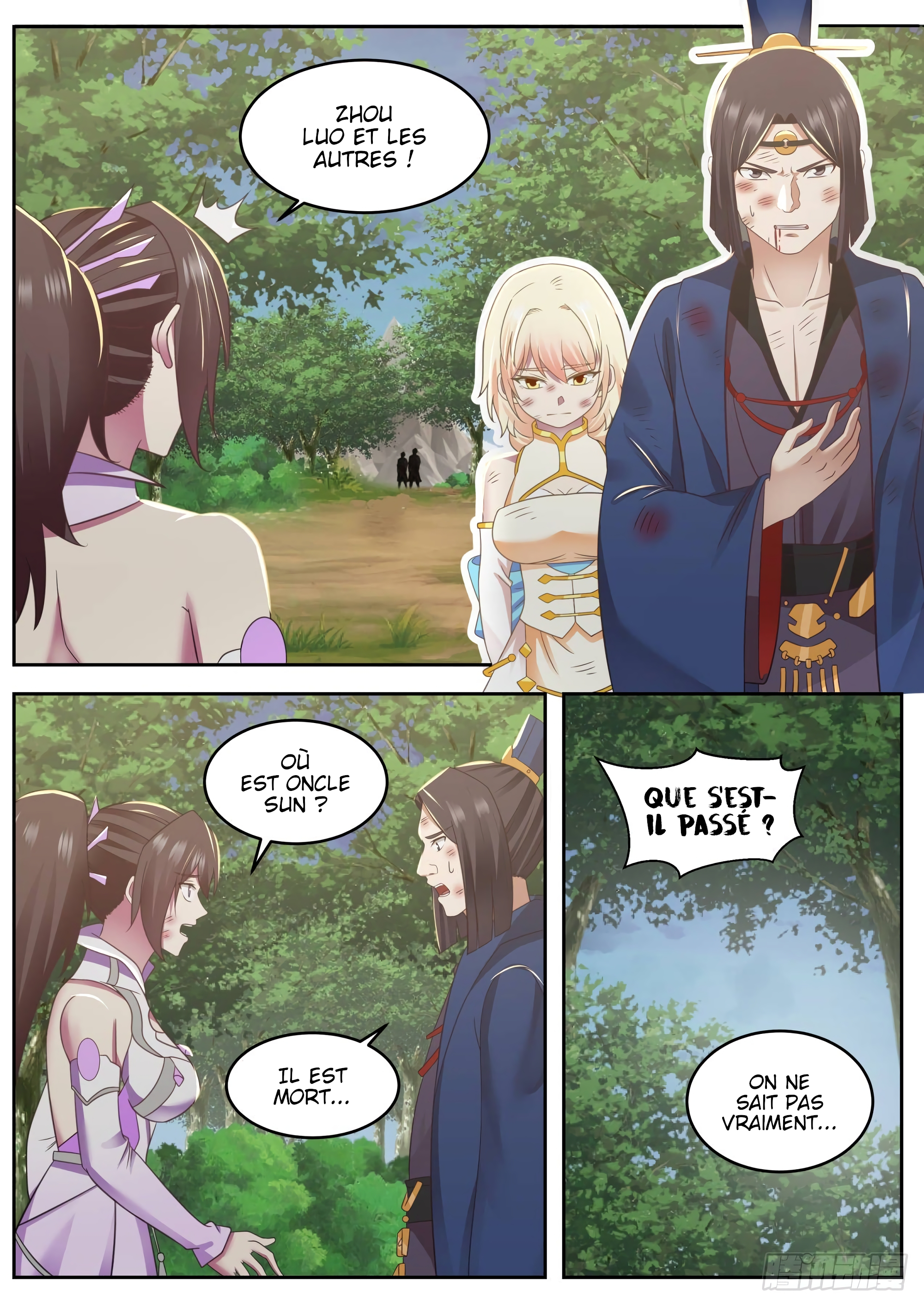 Read Martial Peak FR Manga Online