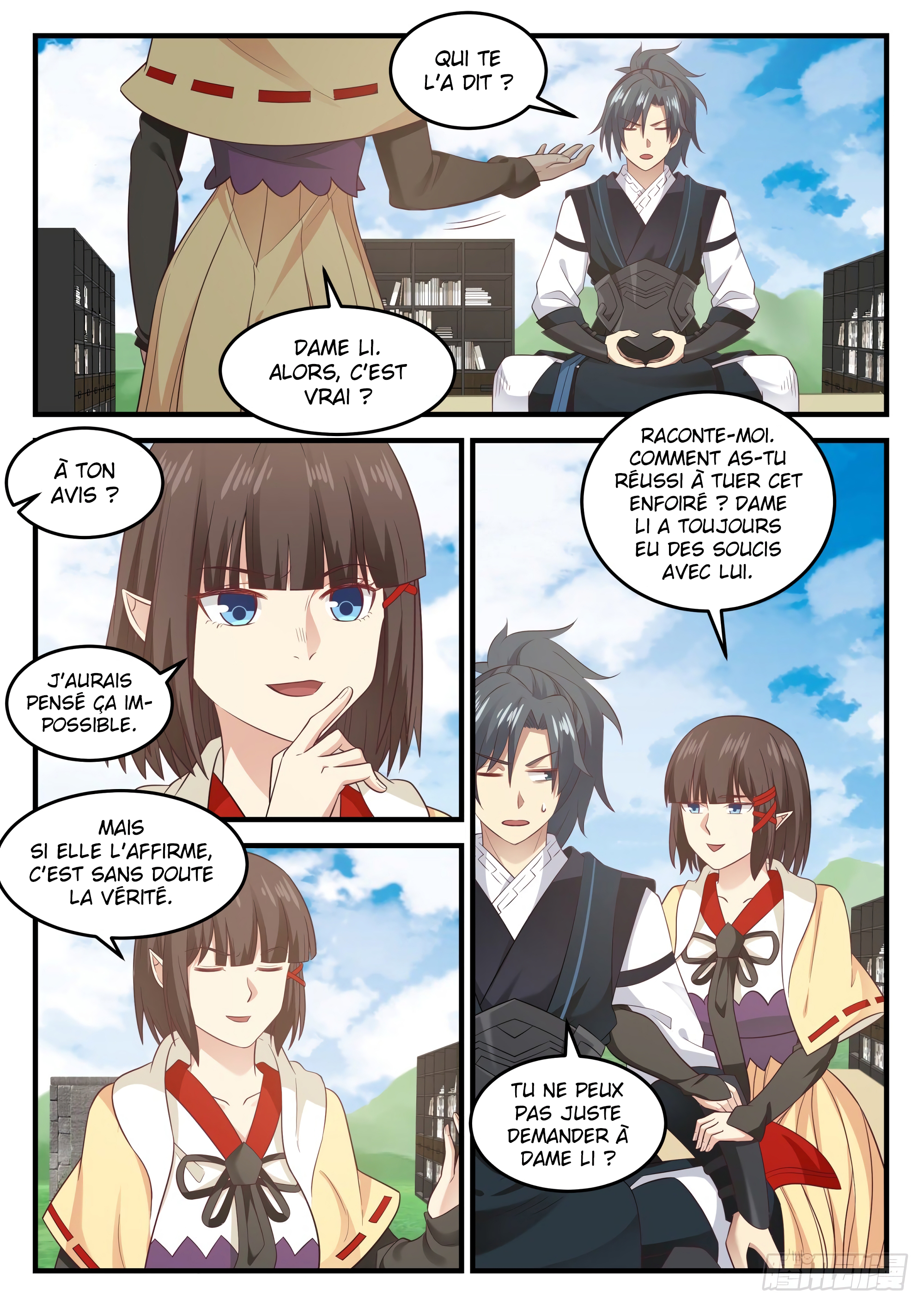 Read Martial Peak FR Manga Online