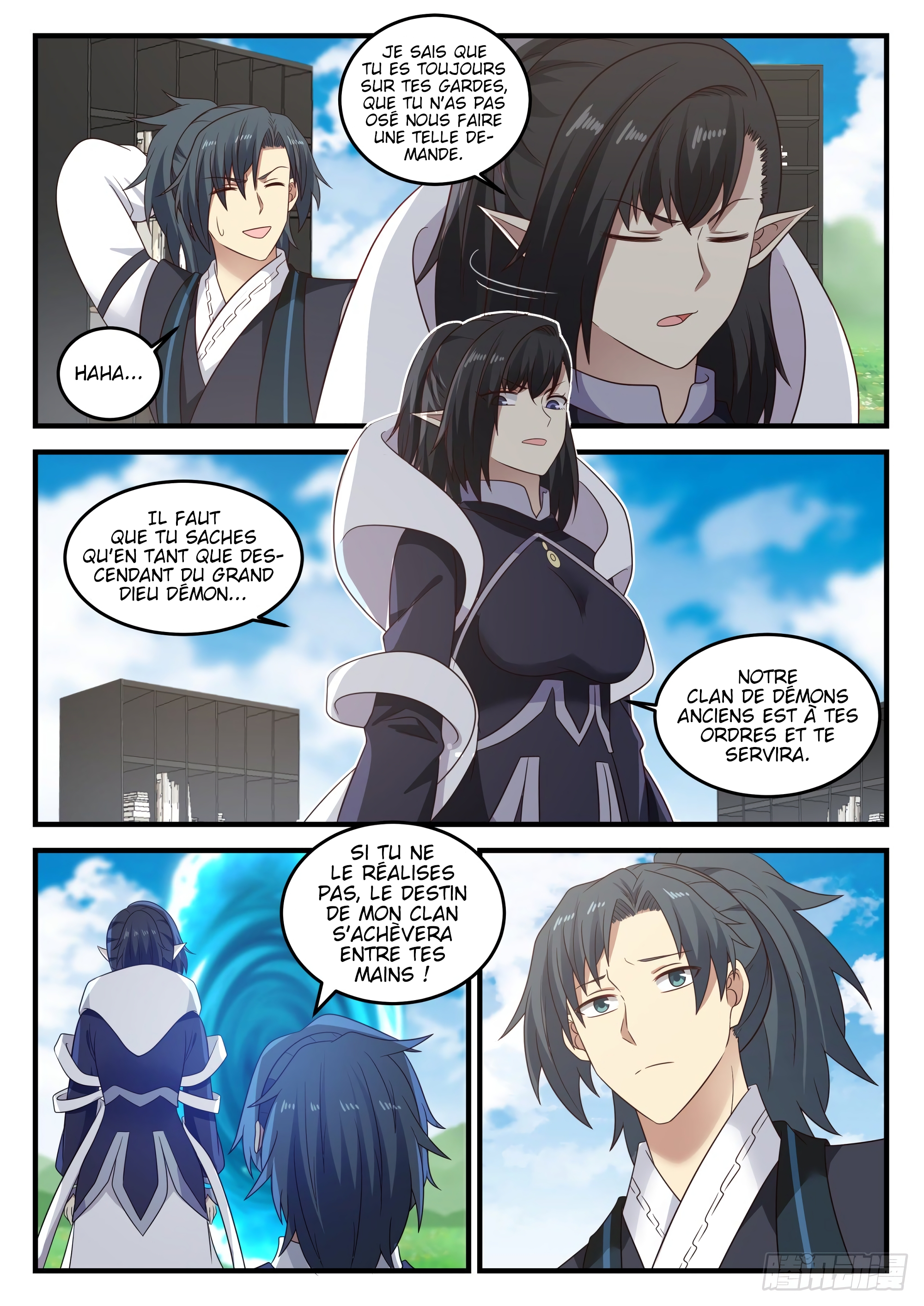Read Martial Peak FR Manga Online