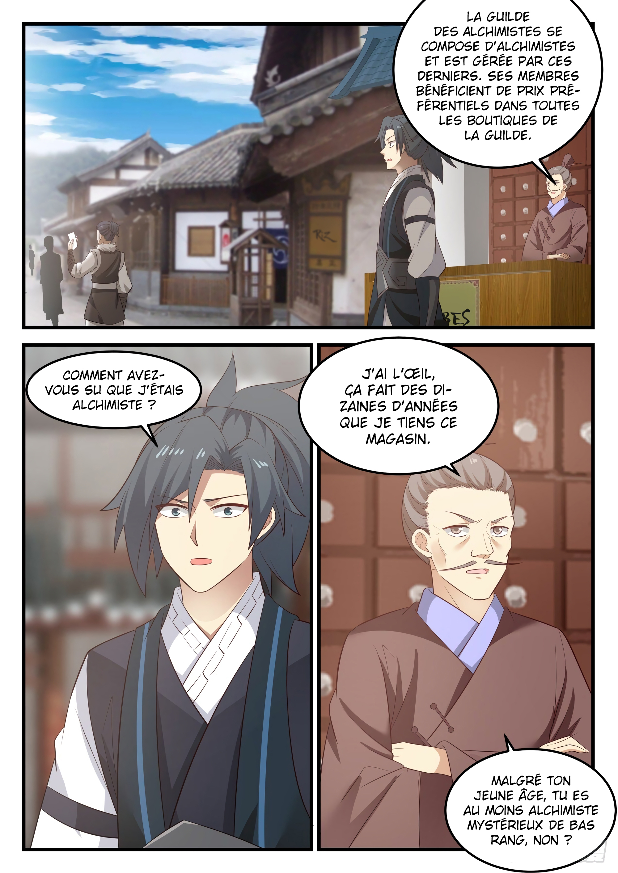 Read Martial Peak FR Manga Online