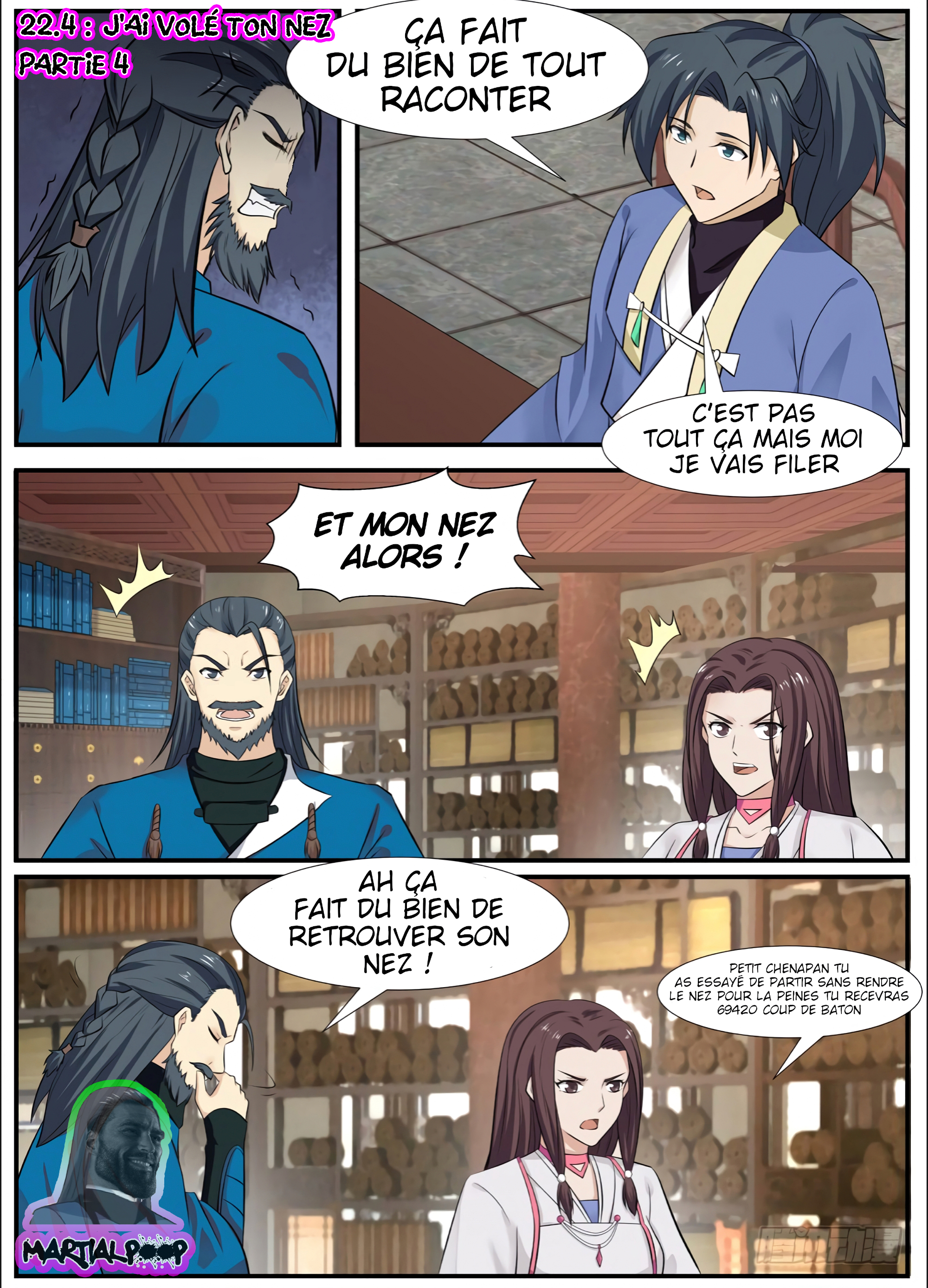 Read Martial Peak FR Manga Online