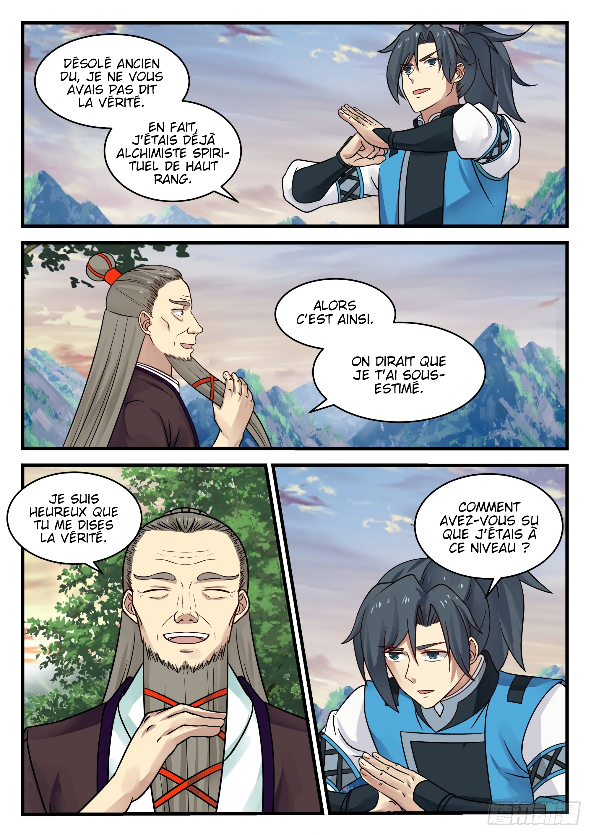 Read Martial Peak FR Manga Online