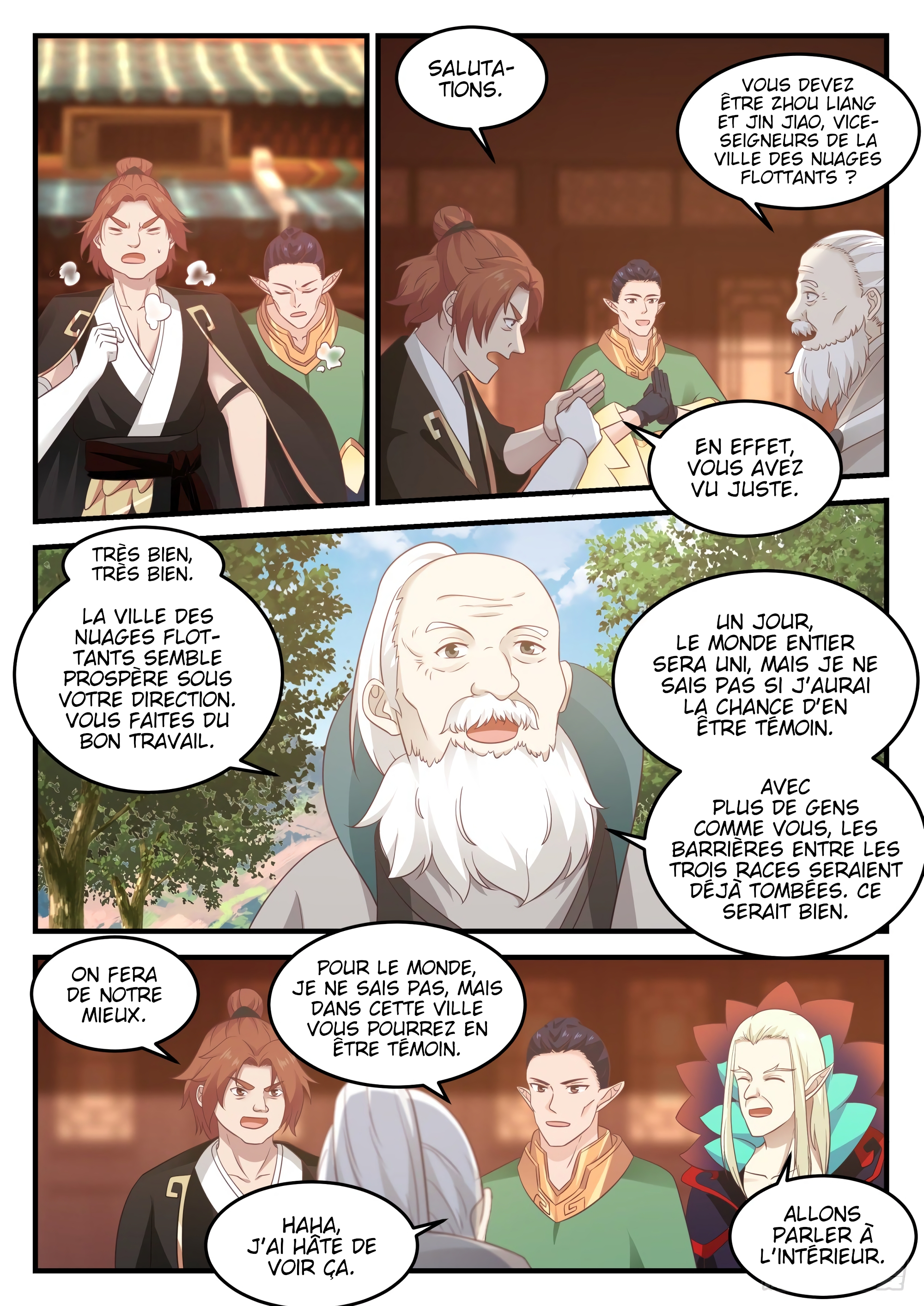 Read Martial Peak FR Manga Online