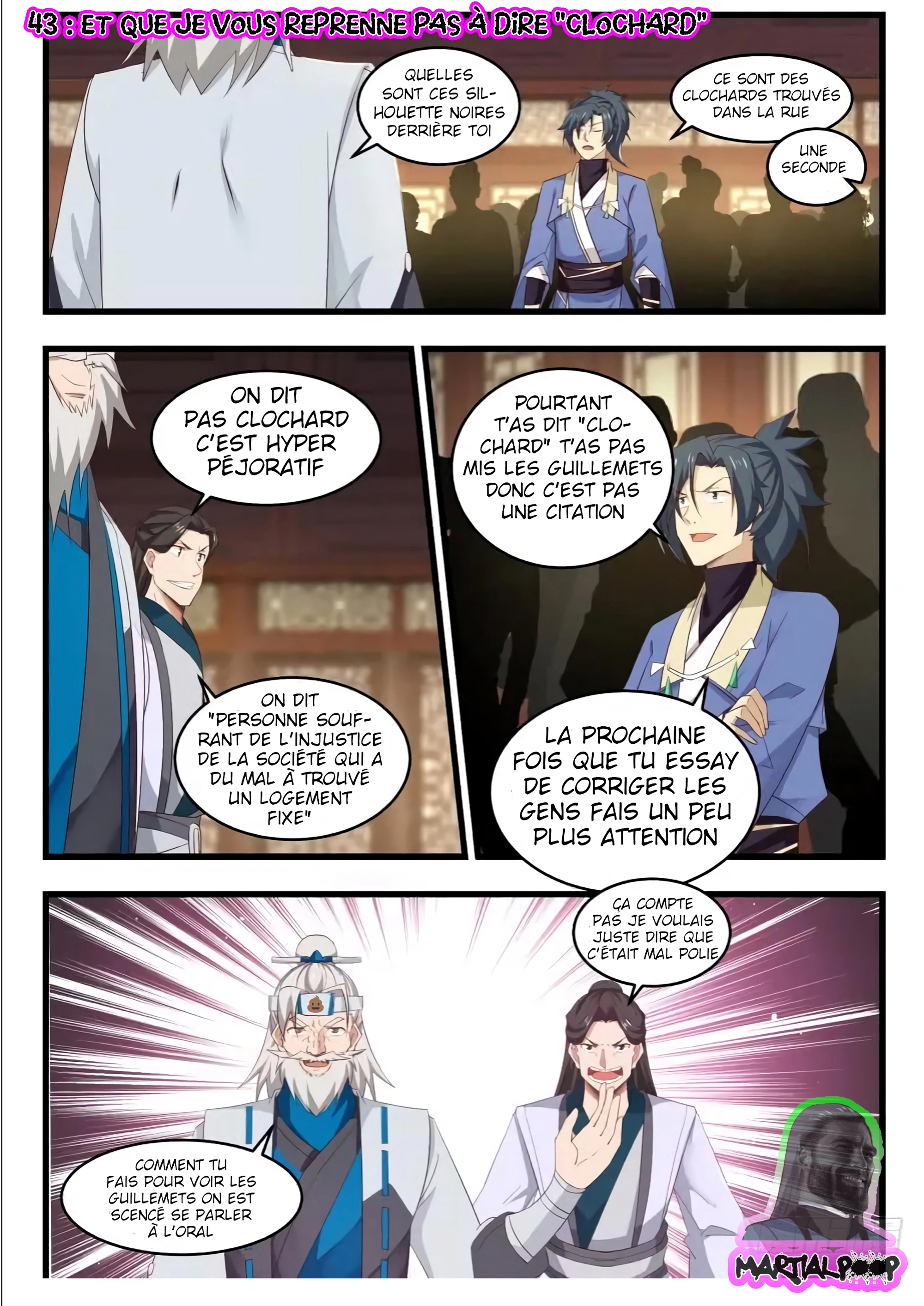 Read Martial Peak FR Manga Online