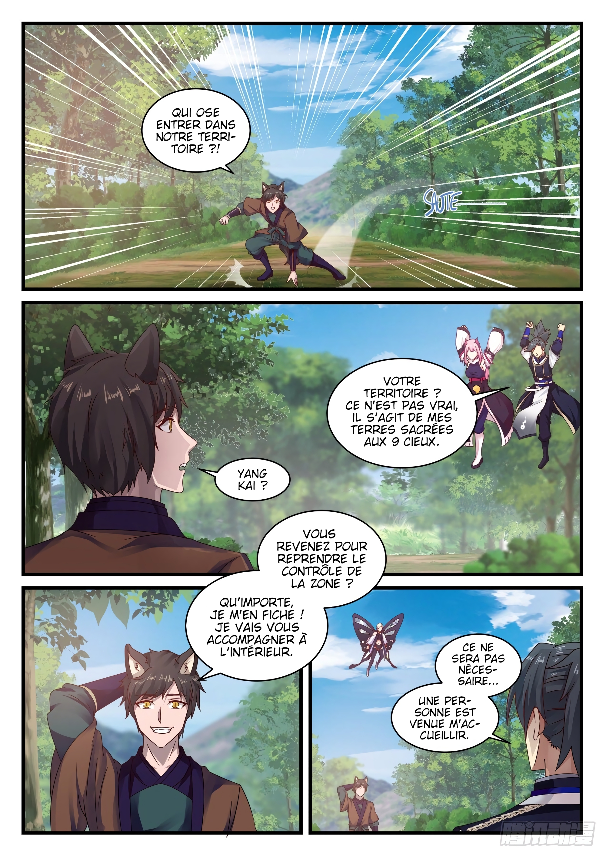 Read Martial Peak FR Manga Online