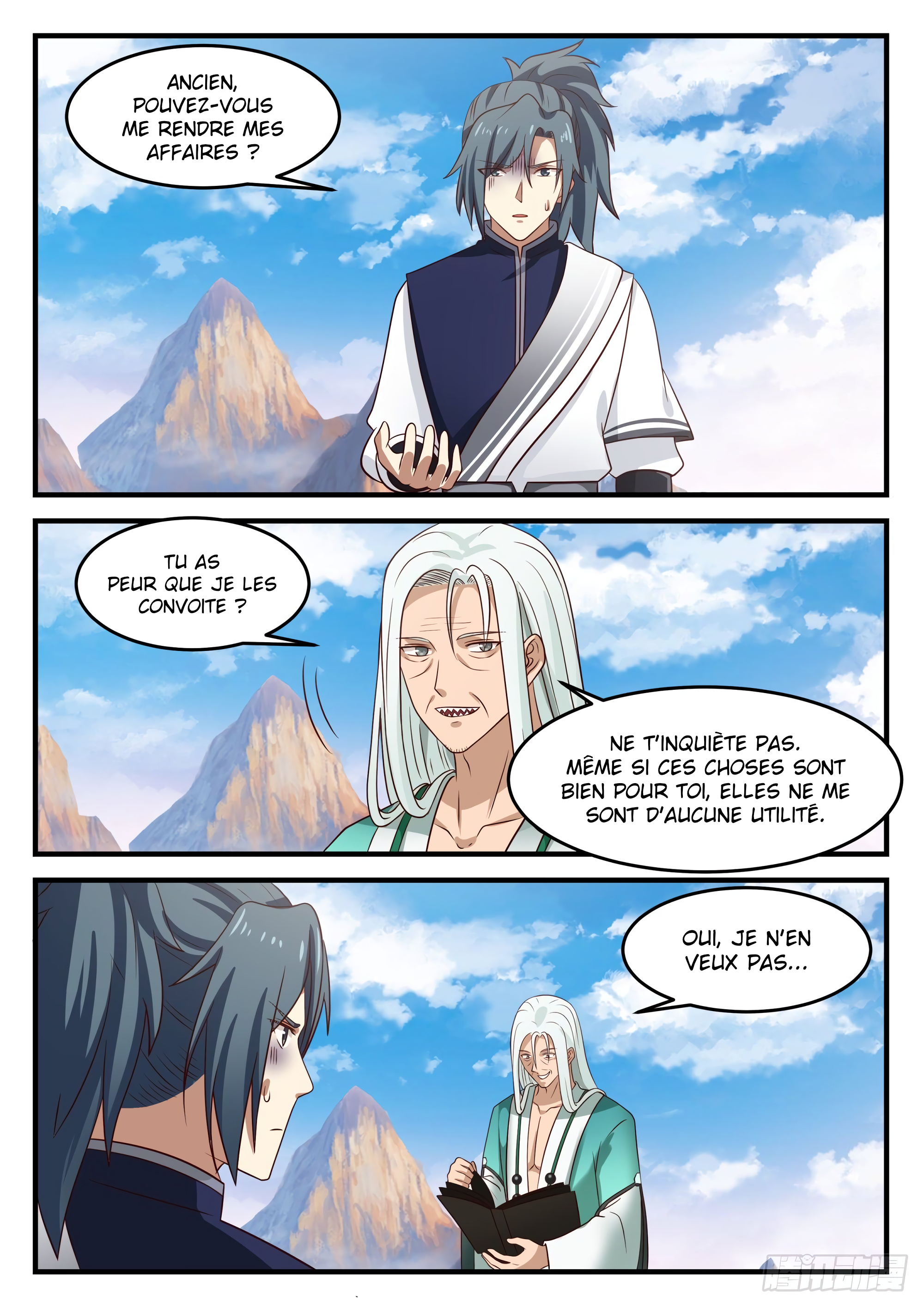 Read Martial Peak FR Manga Online