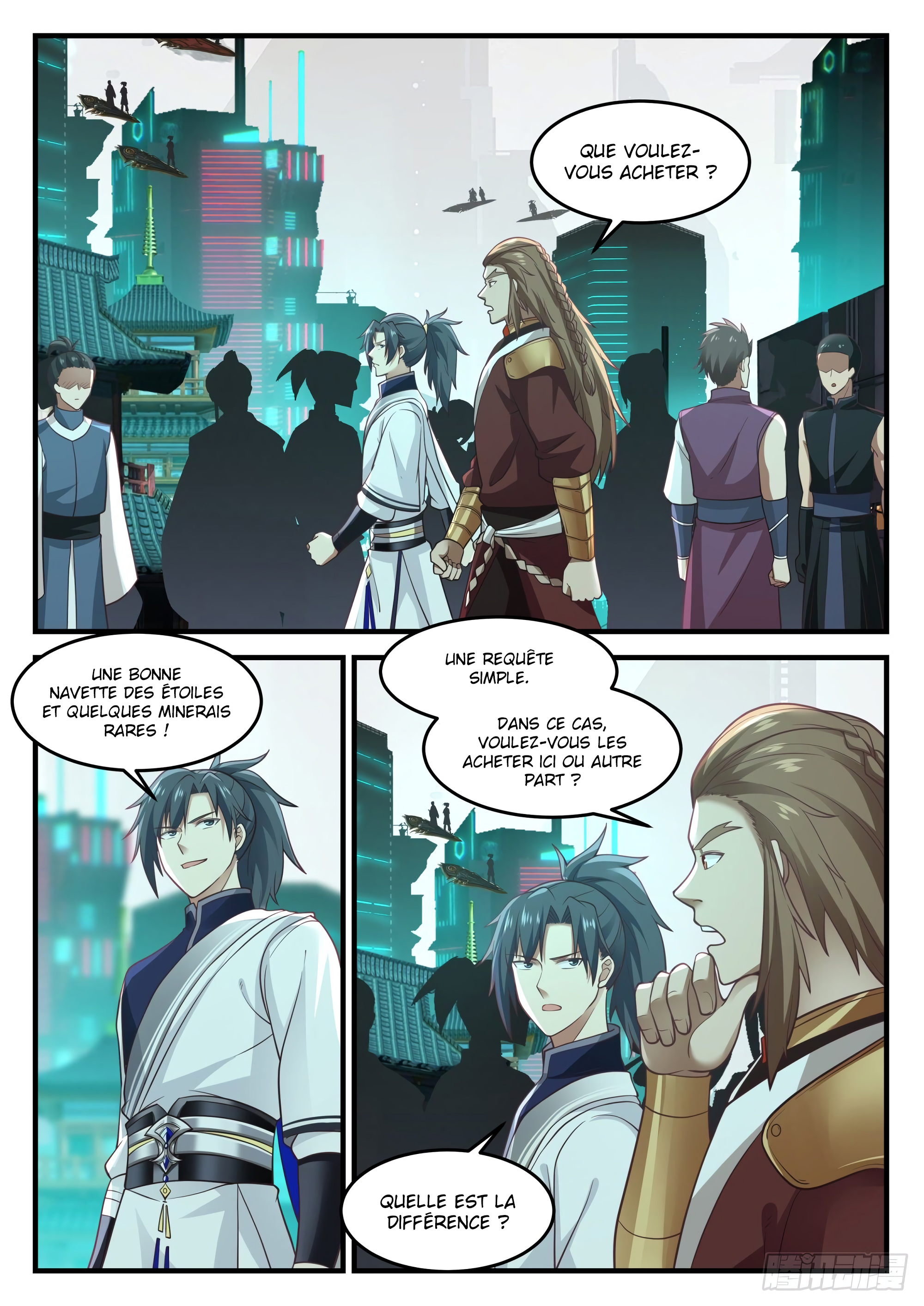 Read Martial Peak FR Manga Online