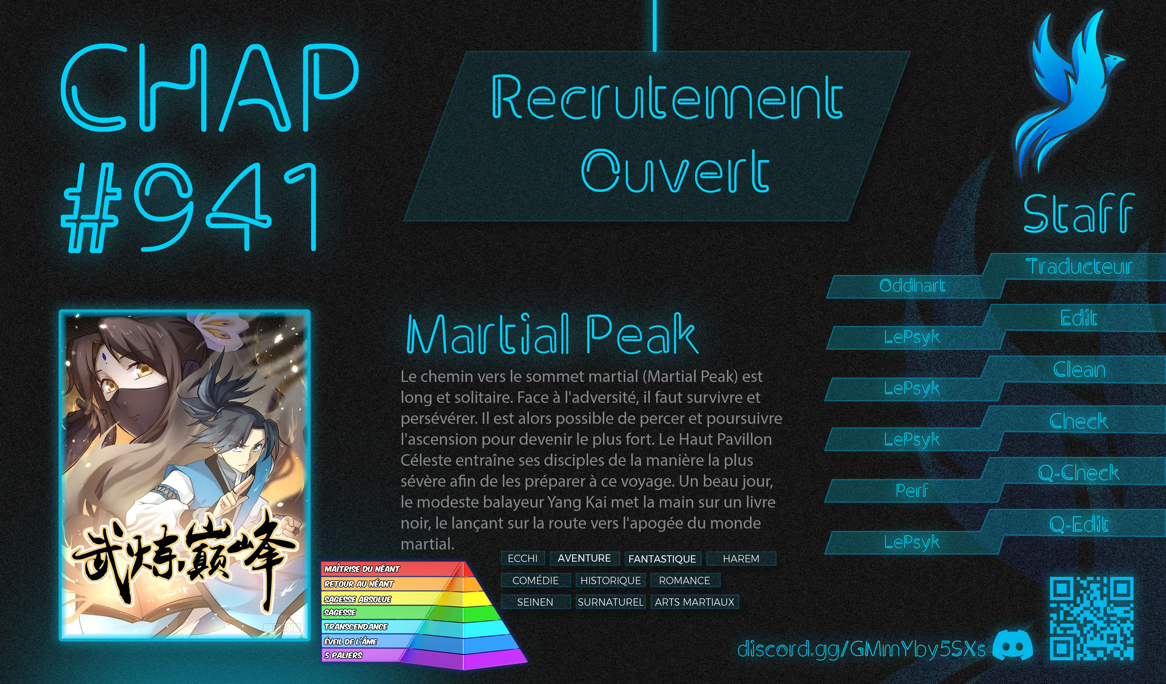 Read Martial Peak FR Manga Online