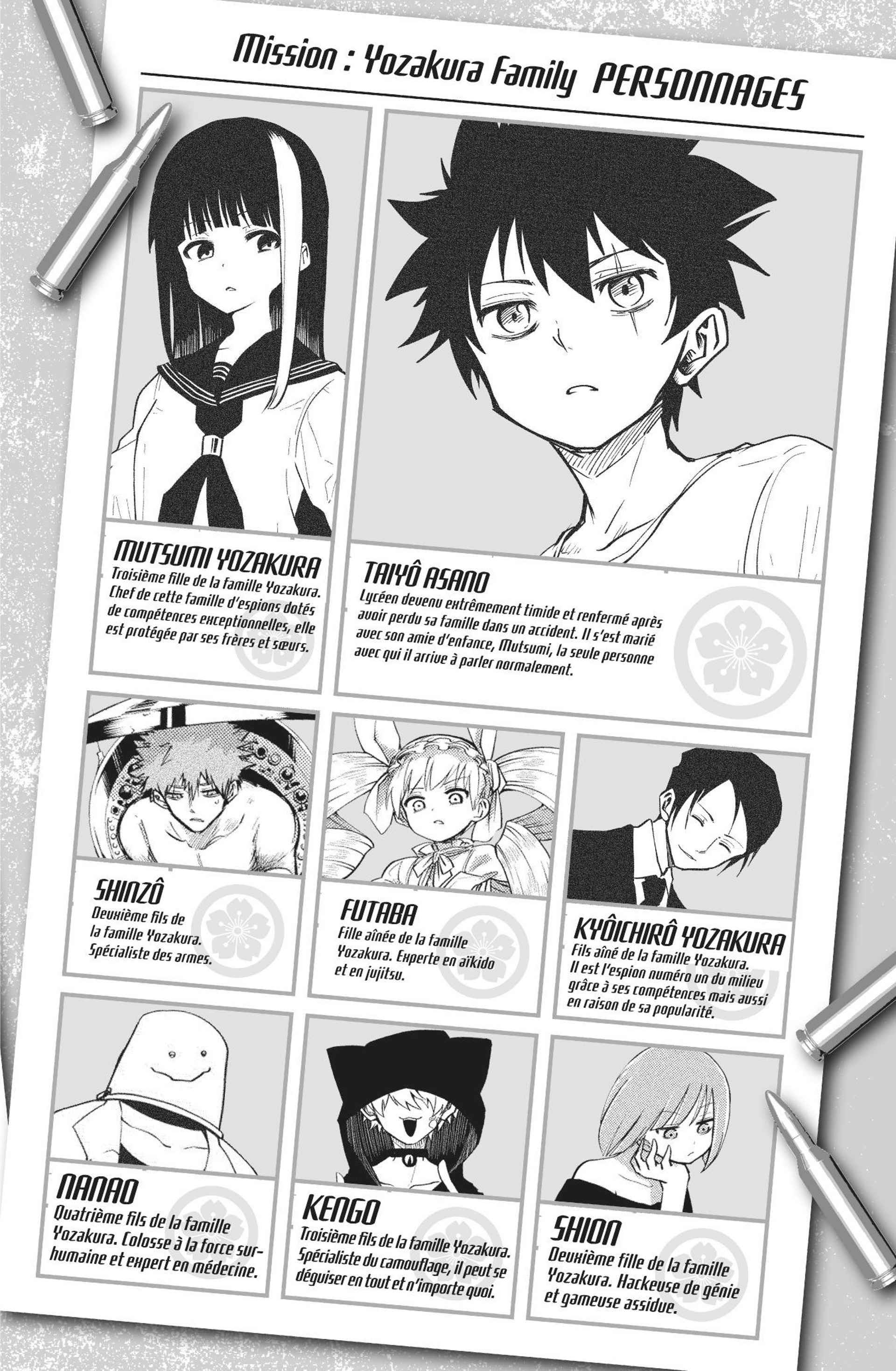 Read Mission Yozakura Family FR Manga Online